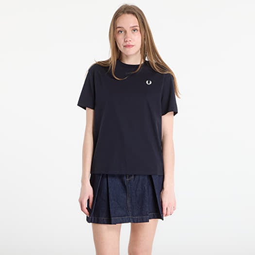 FRED PERRY Crew Neck T-Shirt Navy