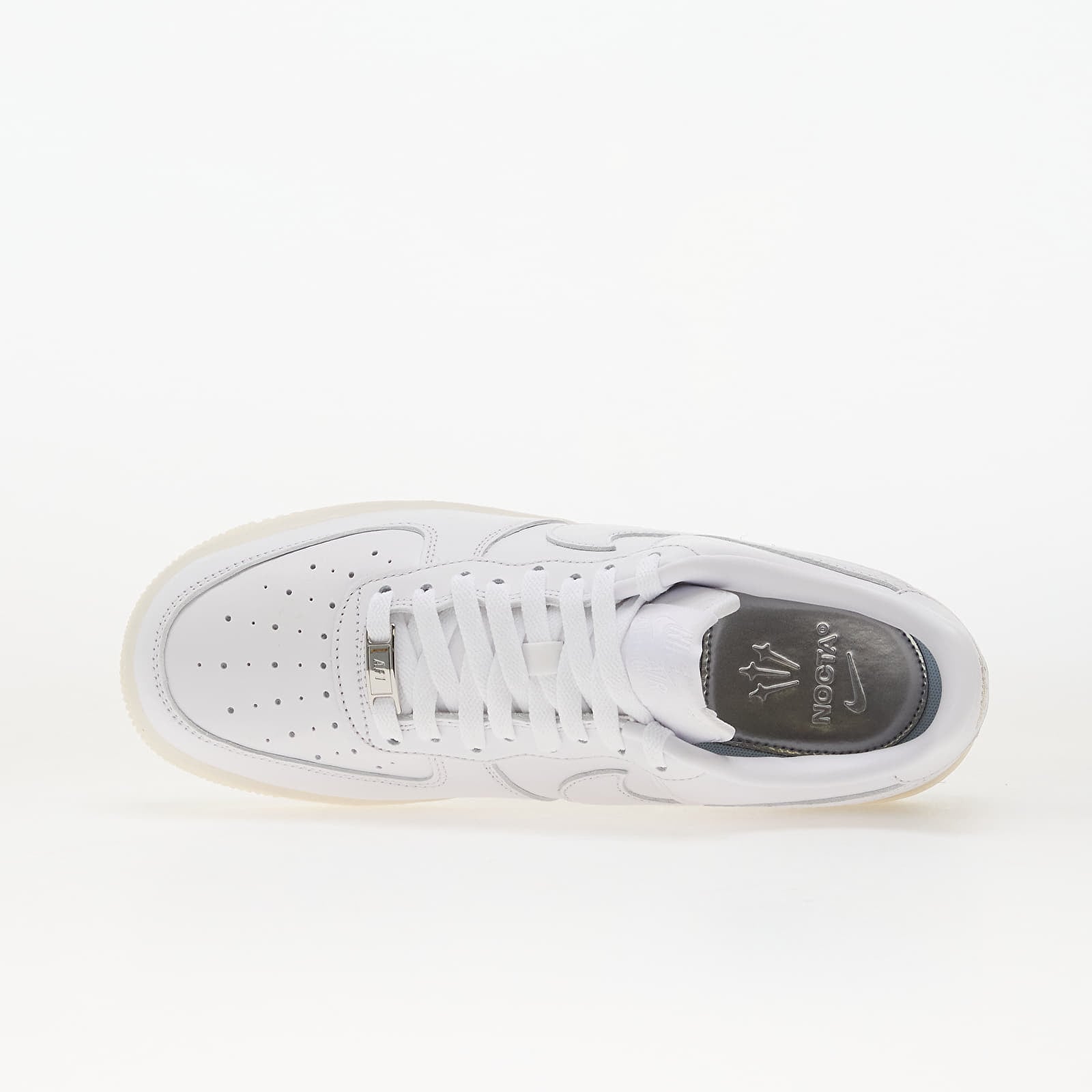 Vyriški sportbačiai ir batai Nike NOCTA Air Force 1 Low White/ Cobalt Tint-Metallic Silver