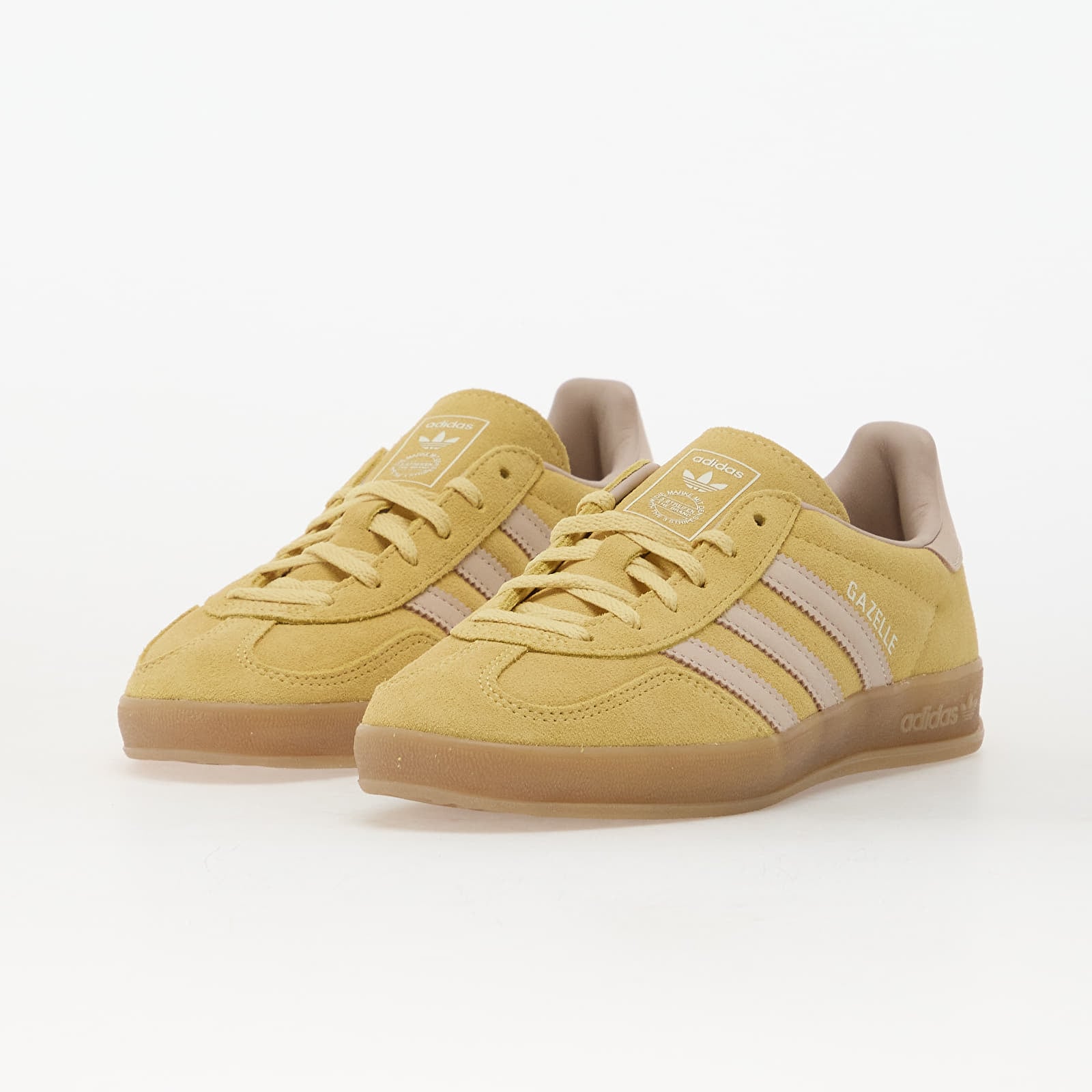 Ženske tenisice adidas Gazelle Indoor Almost Yellow/ Wonder Quartz/ Gum5