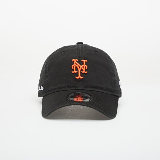 Capac New Era 9TWENTY MLB Washed Script New York Mets Black