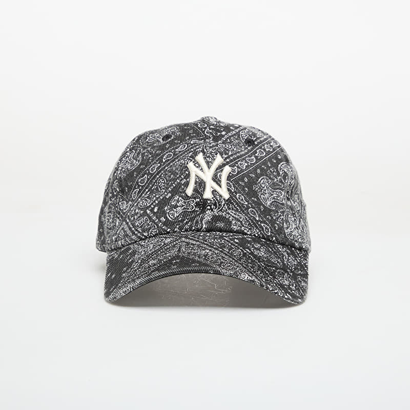 Cap New Era 9TWENTY New York Yankees MLB Washed Paisley Black