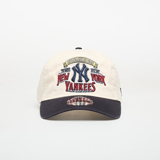 Tappo New Era 9TWENTY New York Yankees MLB Washed Graphic Light Cream/ Navy