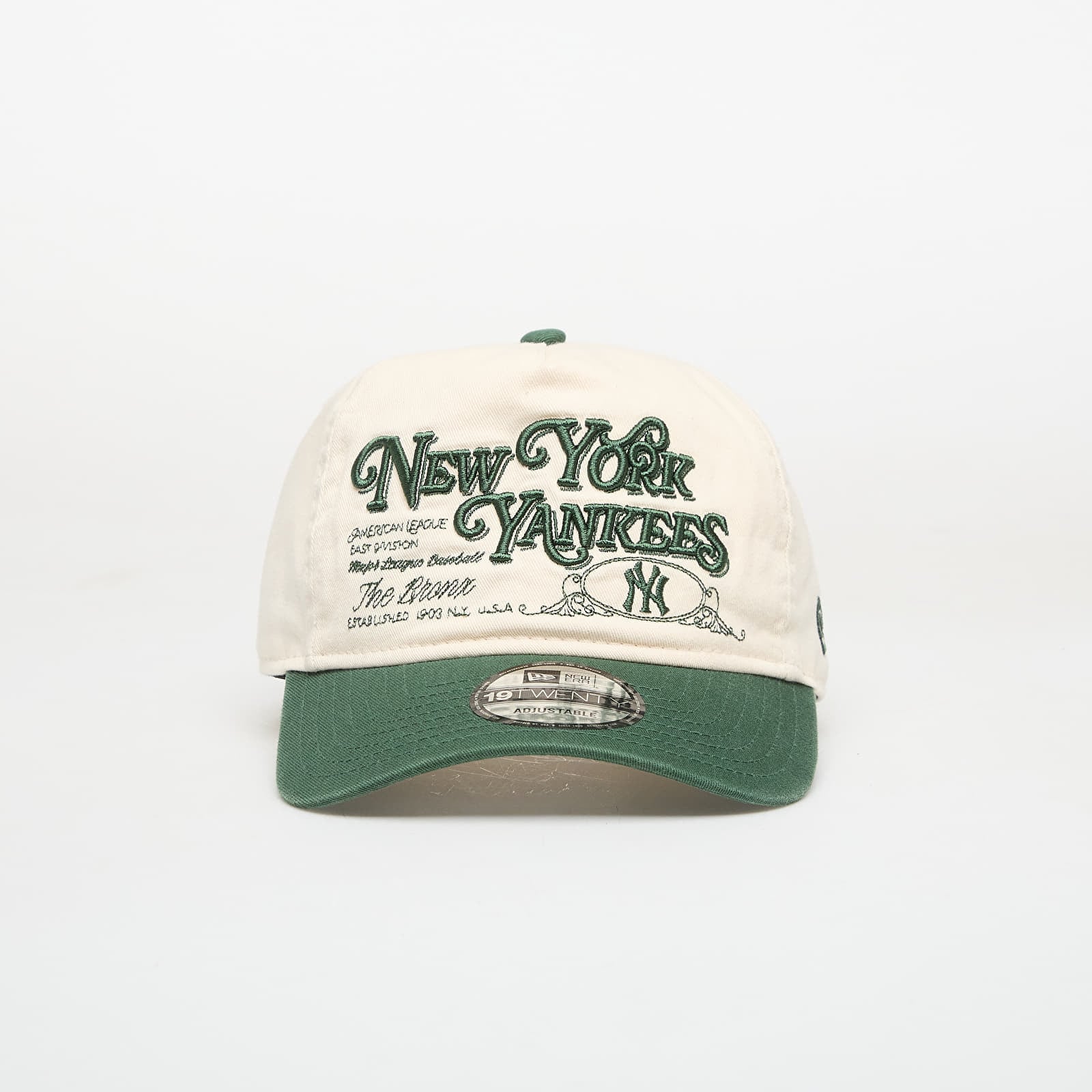 Шапка New Era 19TWENTY MLB New York Yankees Light Cream/ Cilantro Green Universal