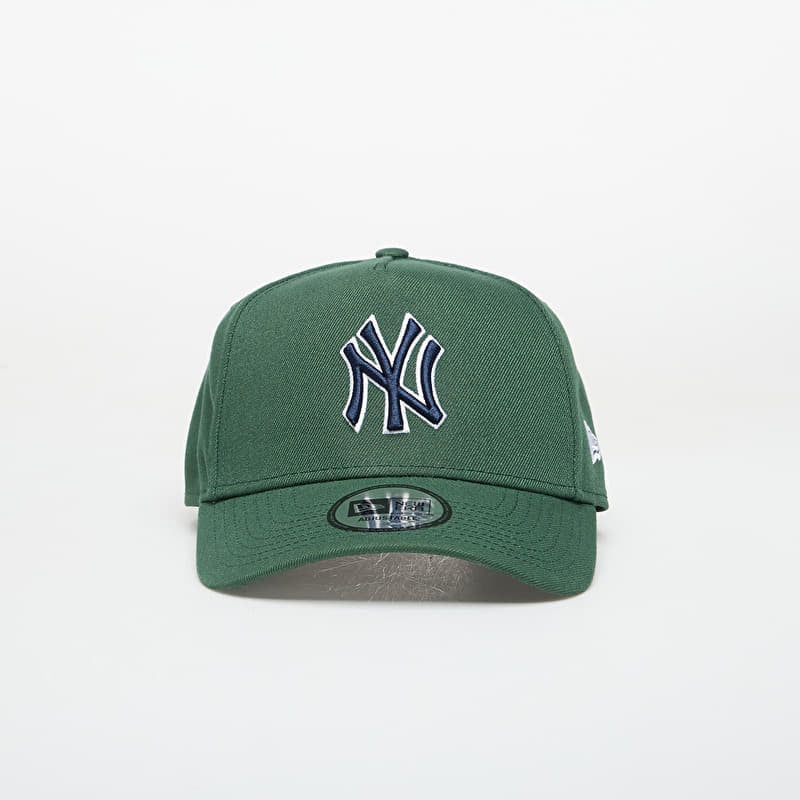 Cap New Era 9FORTY New York Yankees Aframe MLB Outline Script Cilantro Green