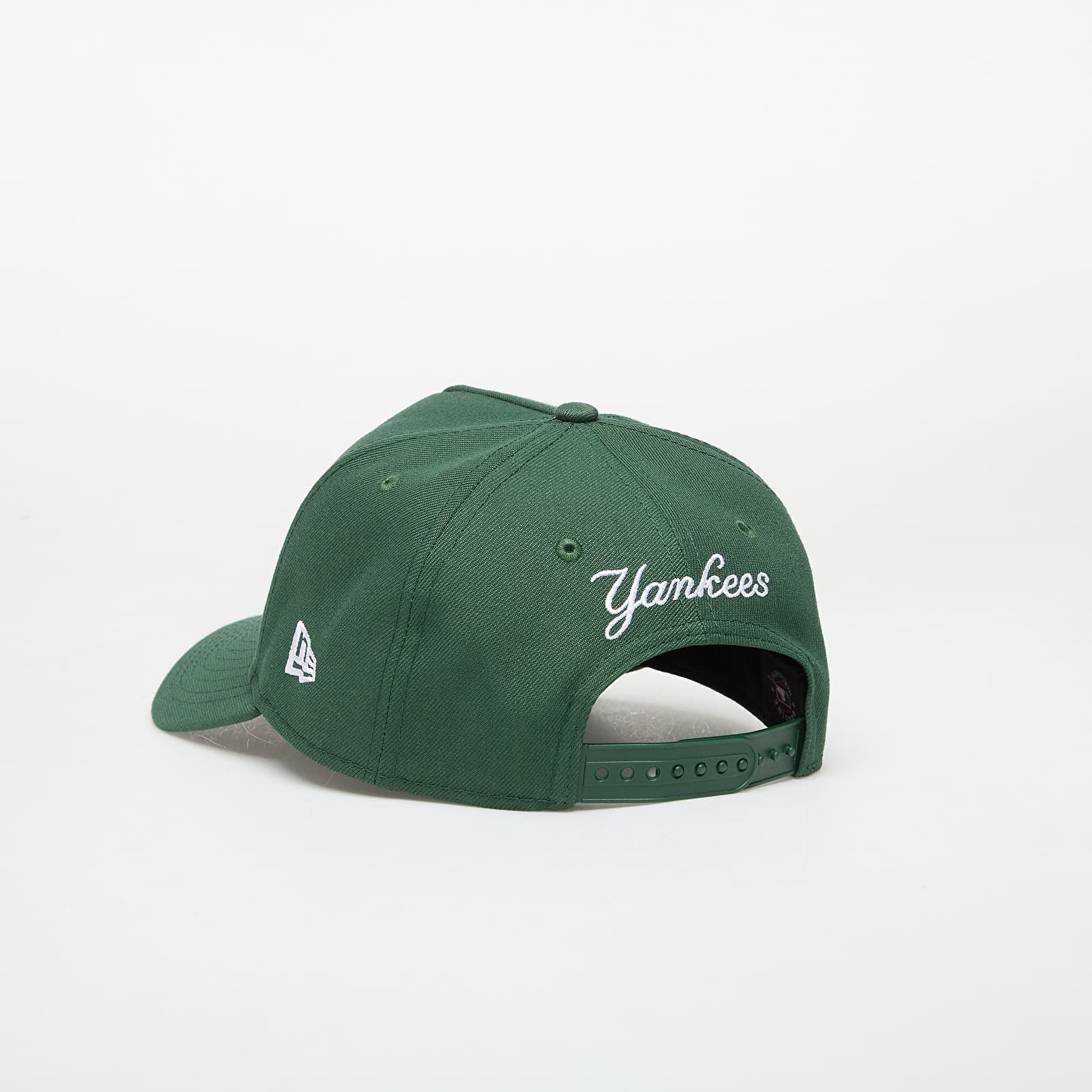 Kepsar för män New Era 9FORTY New York Yankees Aframe MLB Outline Script Cilantro Green