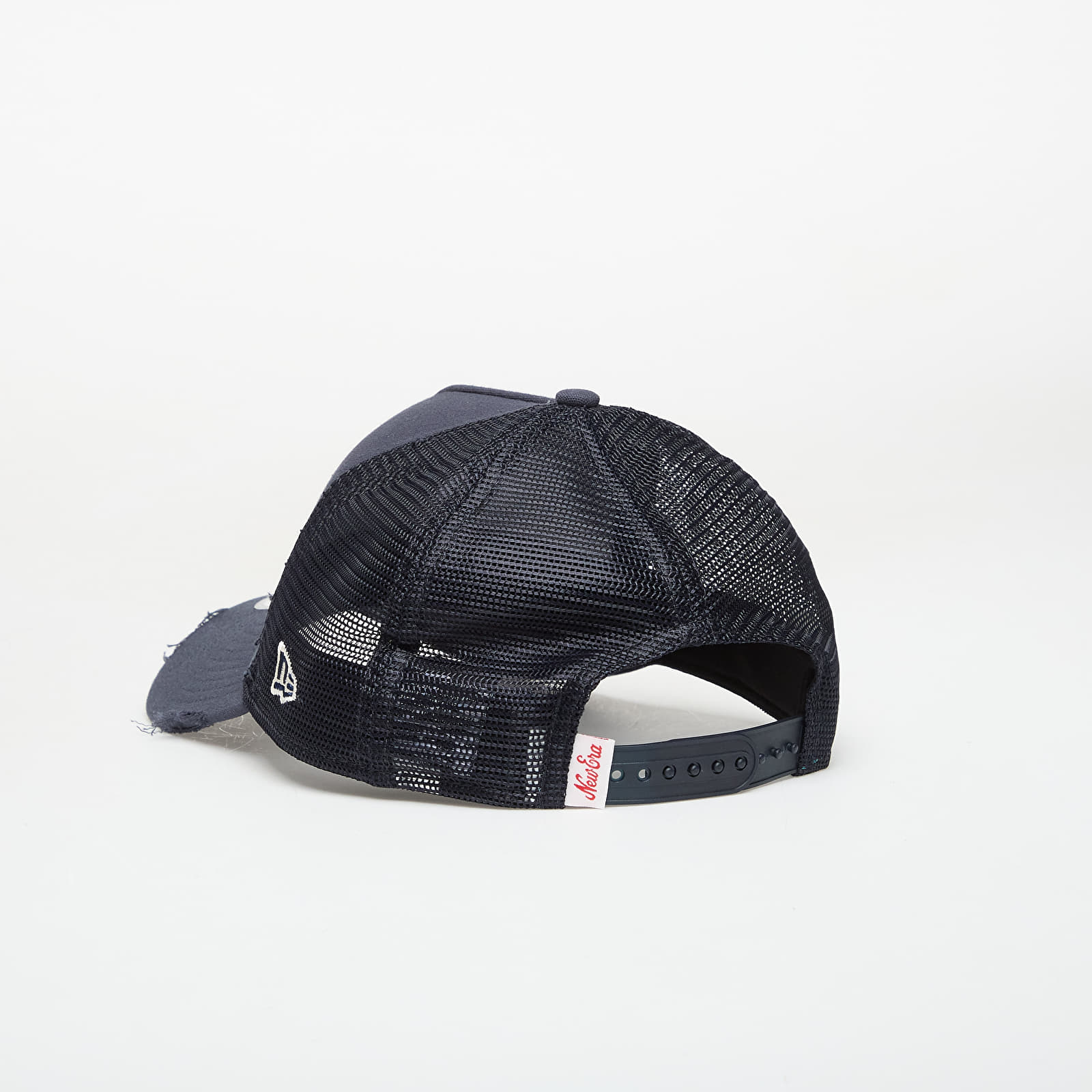 Kepsar för män New Era 9FORTY Af Trucker Oval Canvas Distress Navy