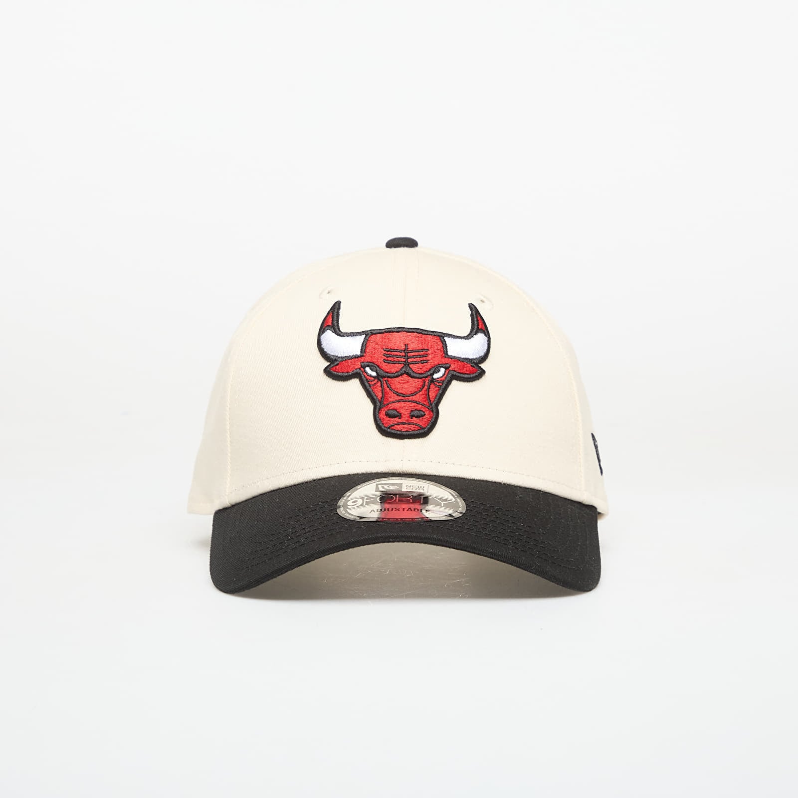 Capac New Era 9FORTY Chicago Bulls NBA Colourblock Light Cream/ Official Team Color Universal