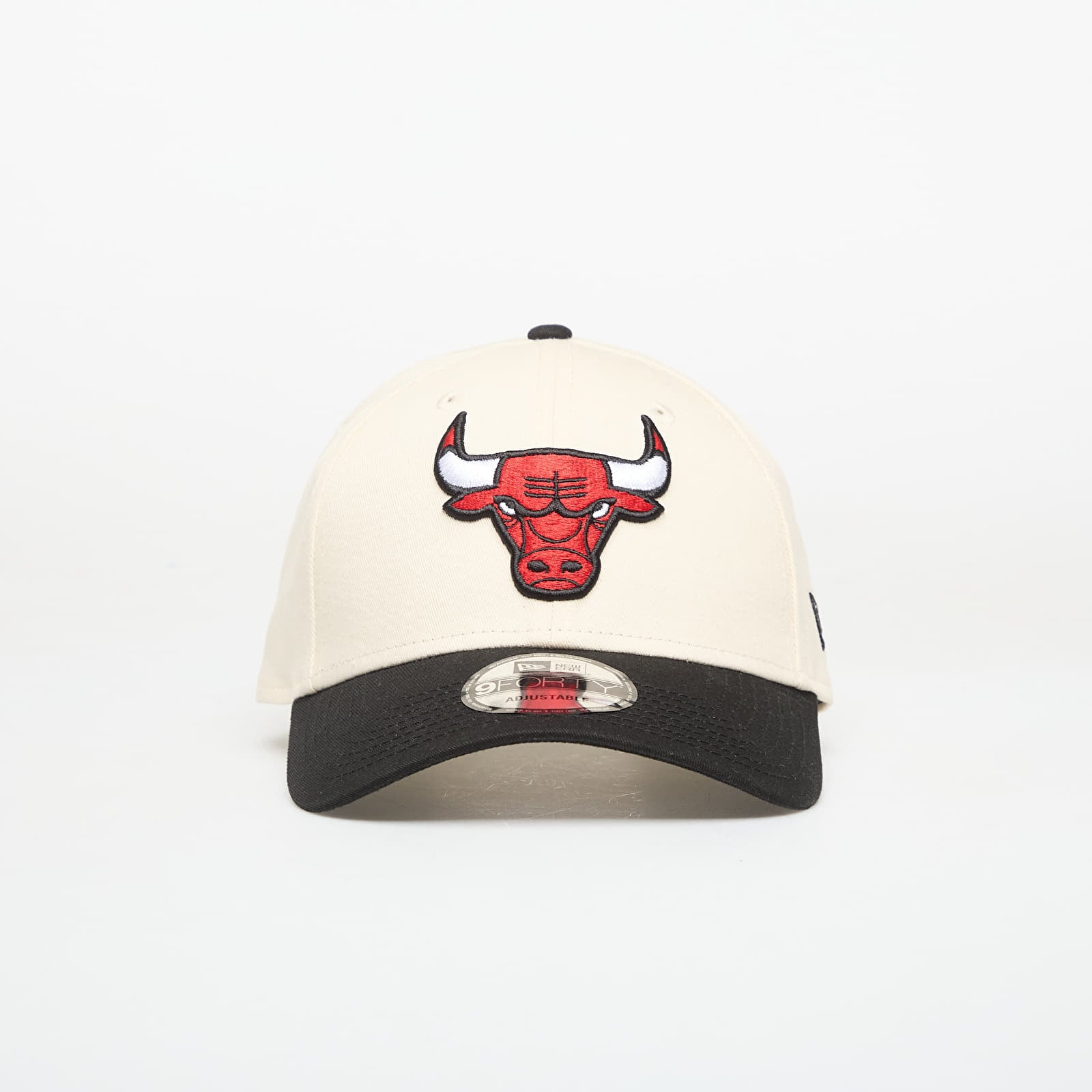 Cappellini da uomo New Era 9FORTY Chicago Bulls NBA Colourblock Light Cream/ Official Team Color