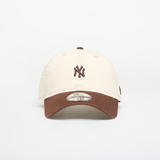 Tappo New Era 9TWENTY New York Yankees MLB Mini Logo Light Cream