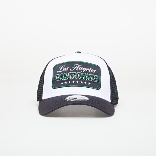 Tappo New Era 9FORTY Af Trucker Location Patch Navy/ Optic White