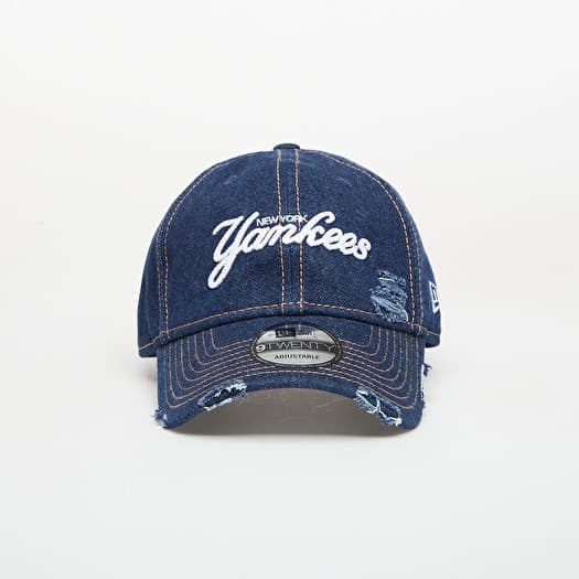 Mütze New Era 9TWENTY MLB Denim Distress New York Yankees Navy