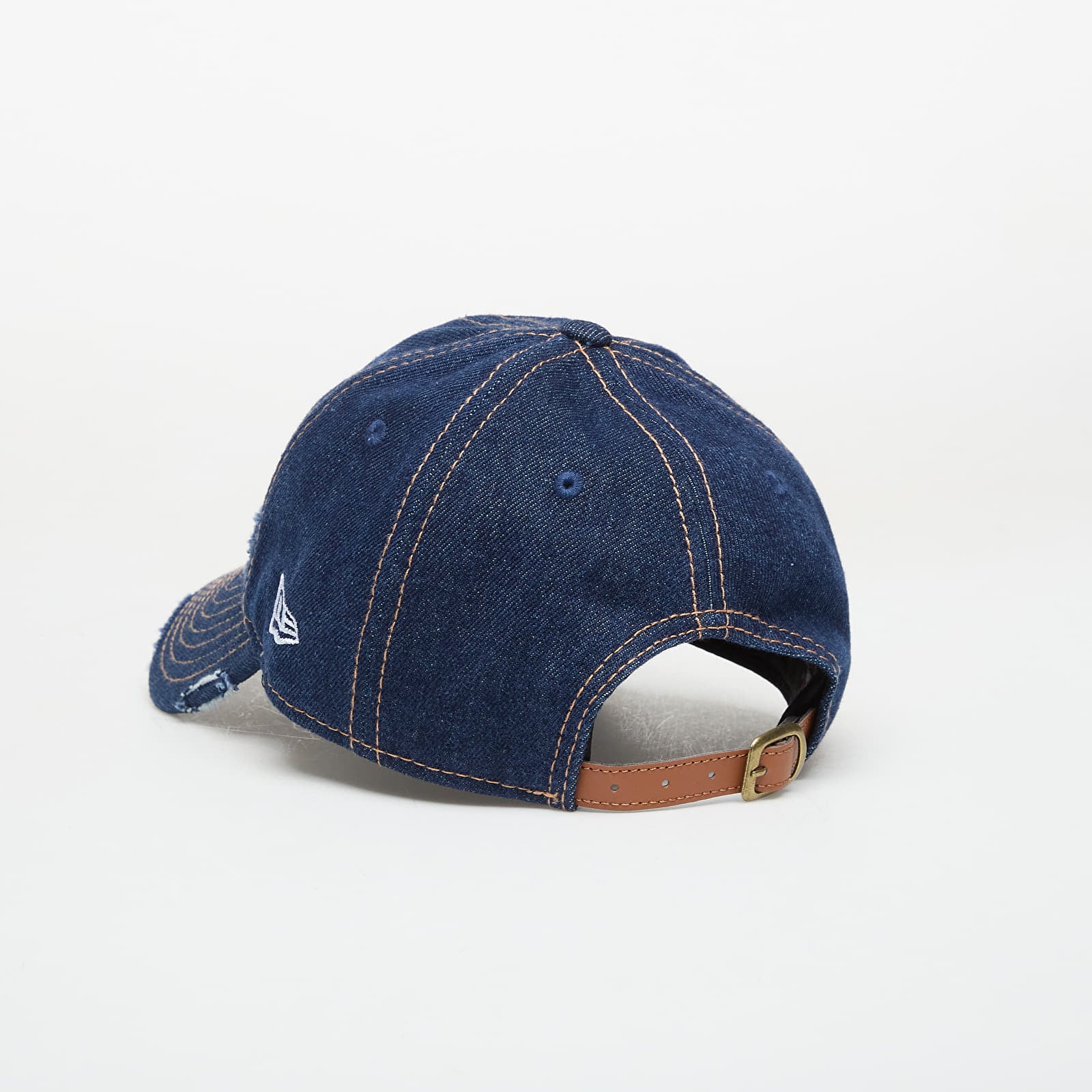Cappellini da uomo New Era 9TWENTY MLB Denim Distress New York Yankees Navy