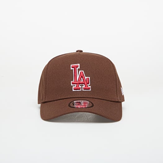 Cepure New Era 9FORTY Aframe Mlb Outline Script Los Angeles Dodgers Brown