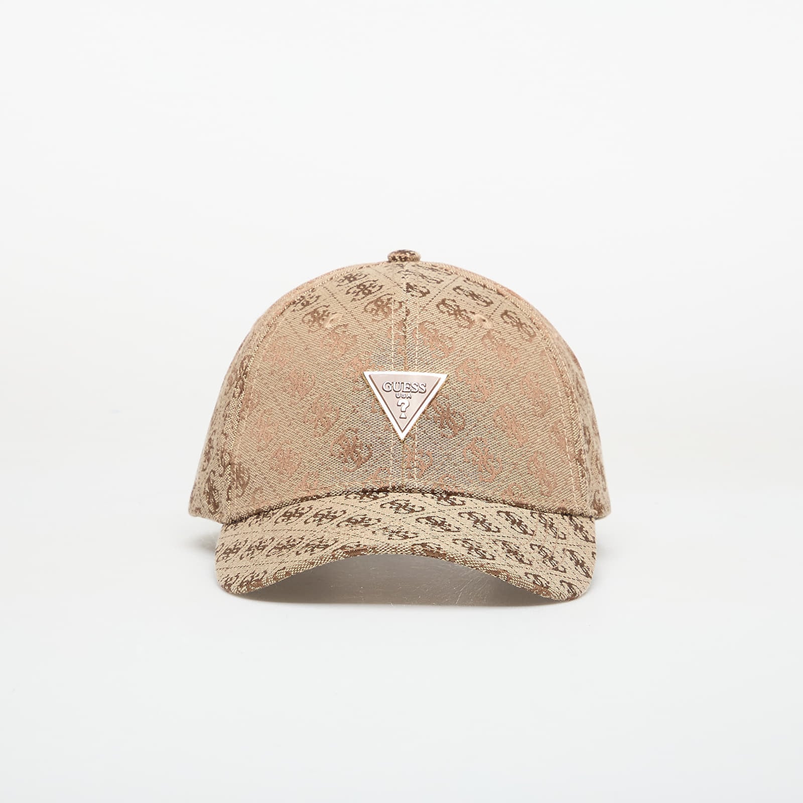 Cap GUESS Katya Baseball Cap Latte Logo Universal