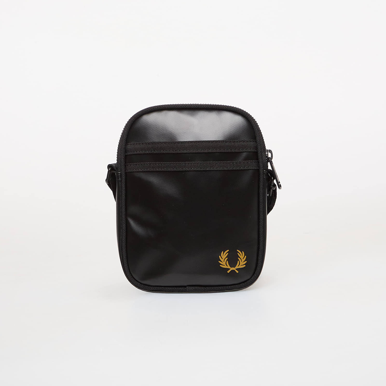 Vyriškos rankinės per petį FRED PERRY Tonal Classic Small Side Bag Black/ Gold