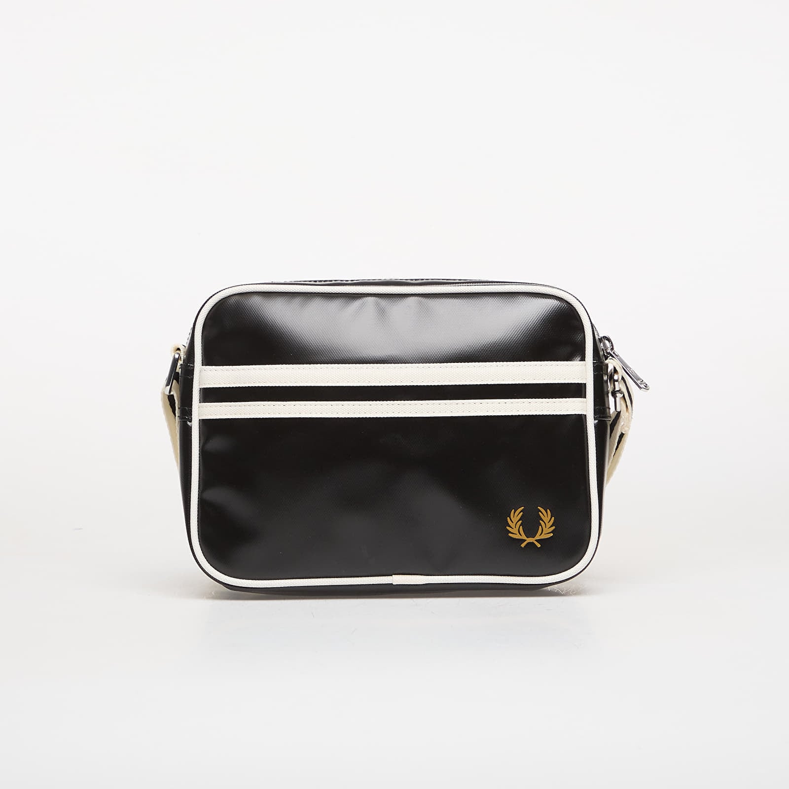 Bag FRED PERRY Classic Mini Shoudler Bag Black/ Ecru Universal