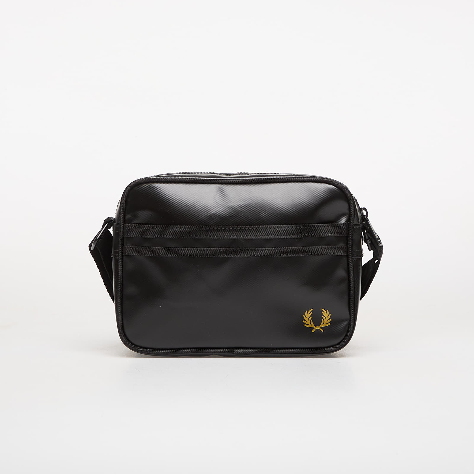 Vyriškos rankinės per petį FRED PERRY Tonal Classic Mini Shoulderbag Black/ Gold