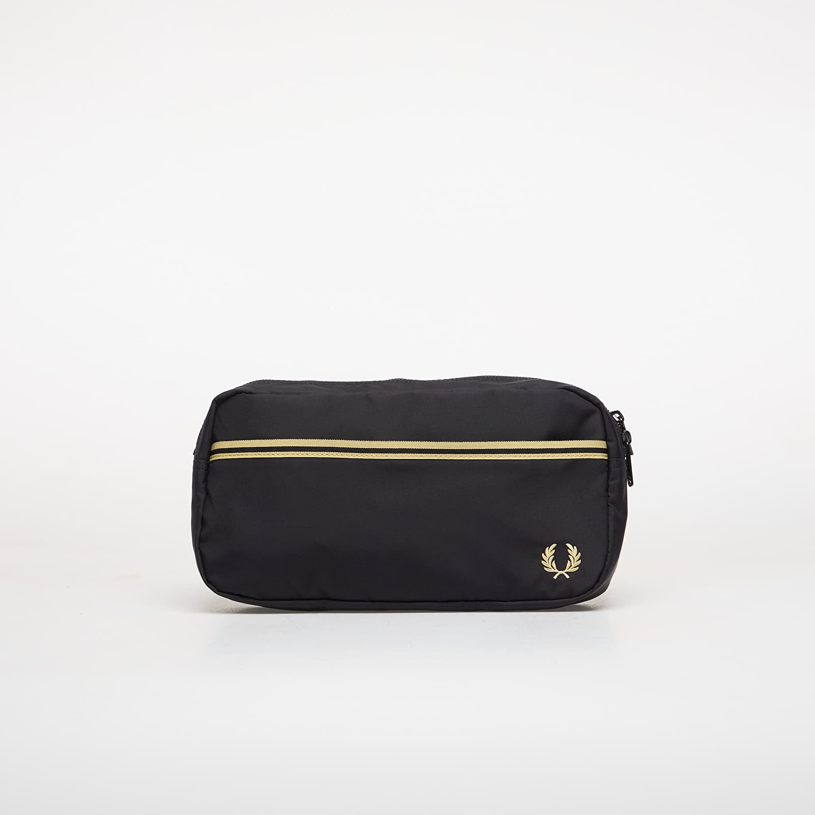 Vyriškos rankinės per petį FRED PERRY Tipped Tape Crossbody Bag Black