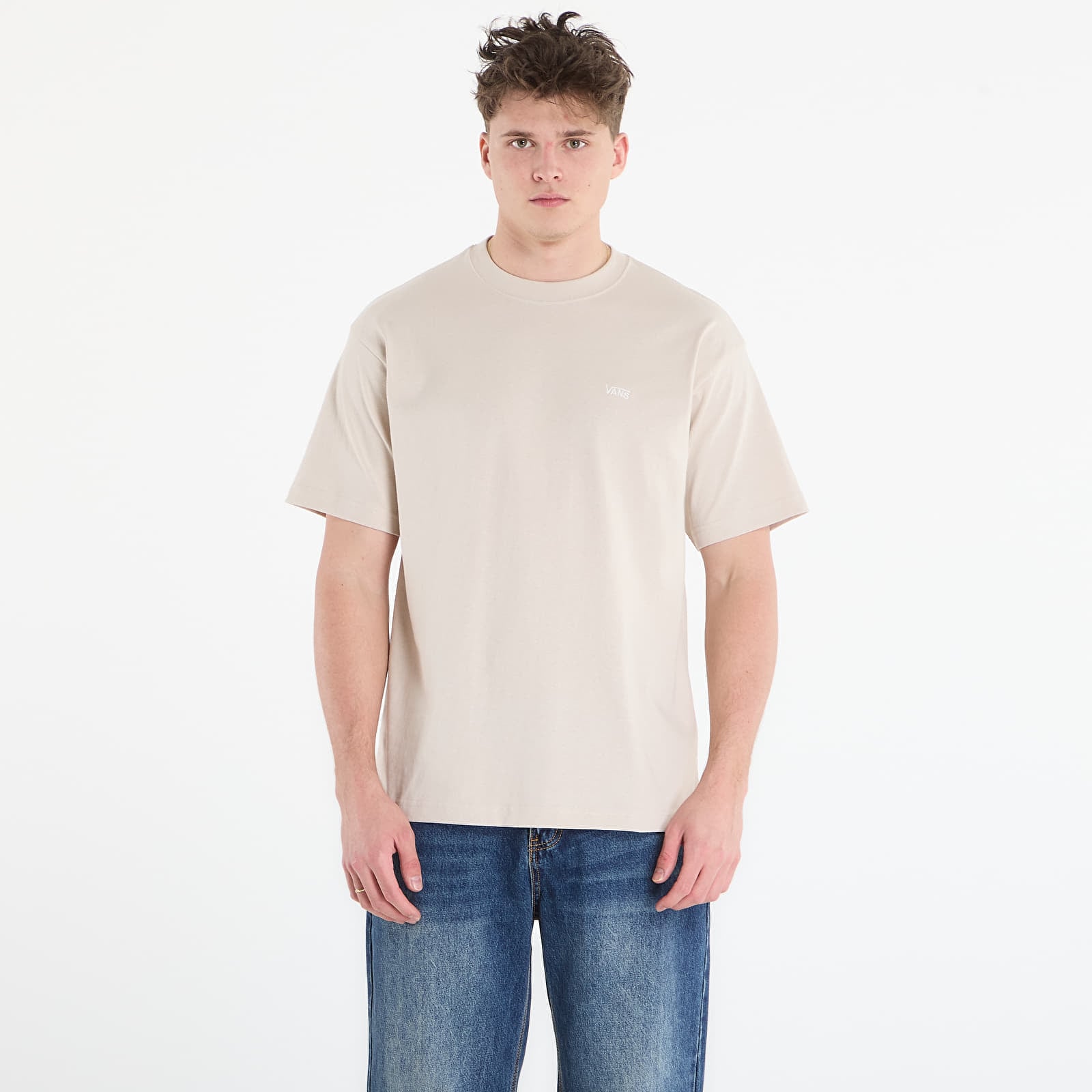 T-shirt Vans Left Chest II Loose SS T-Shirt Oatmeal S