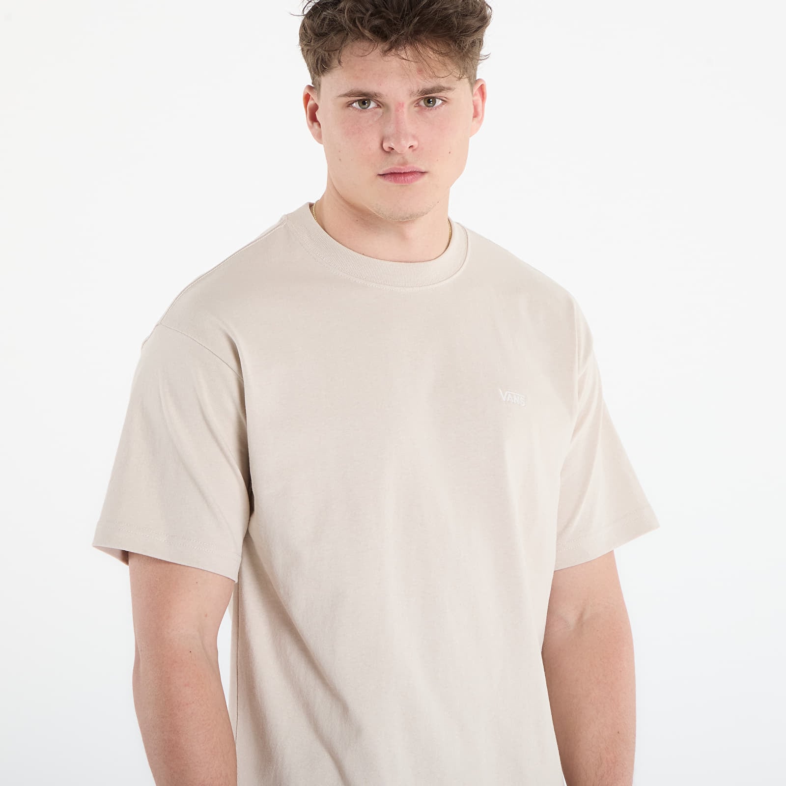 T-shirts Vans Left Chest II Loose SS T-Shirt Oatmeal