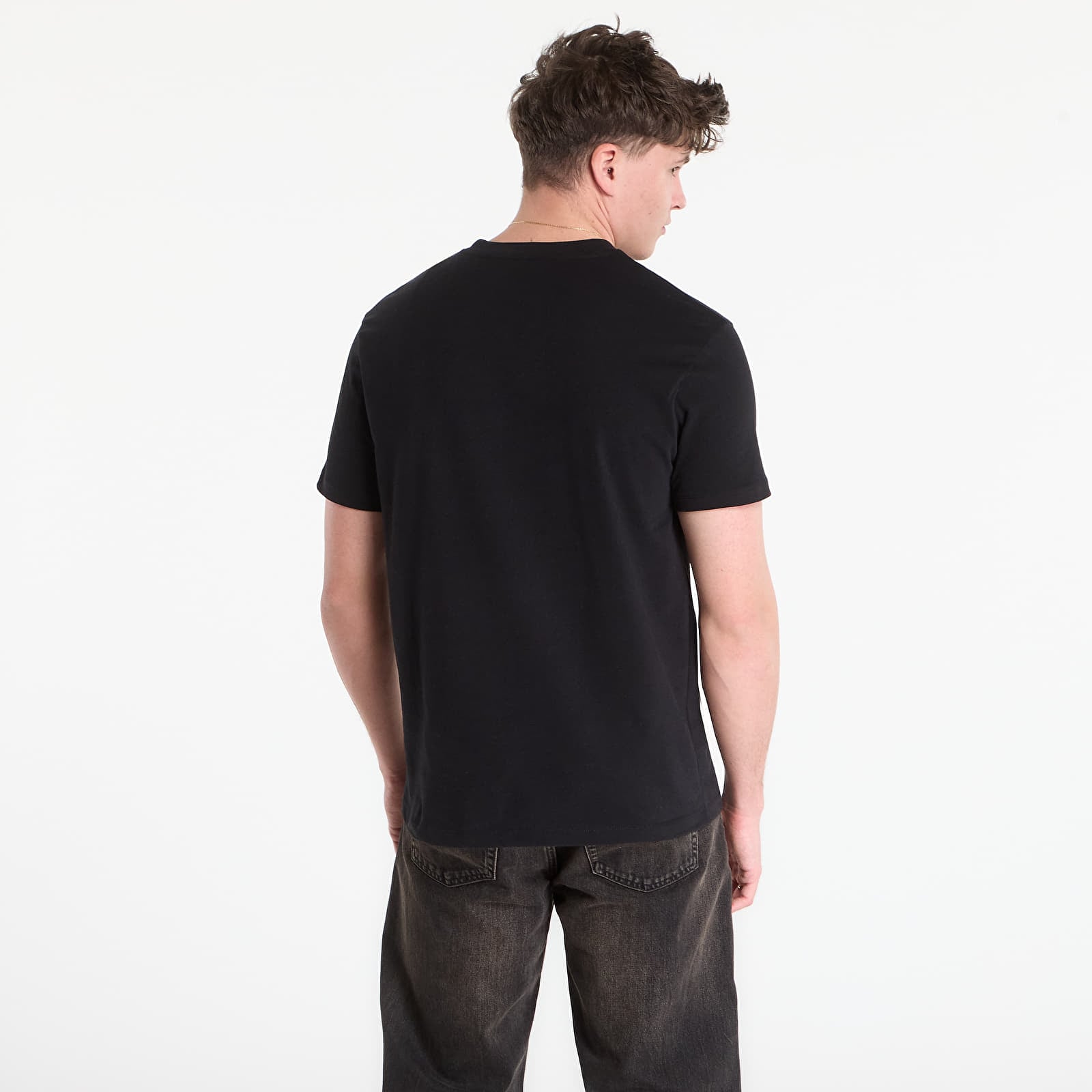 Marškinėliai AllSaints Dexter Ss Crew Jet Black