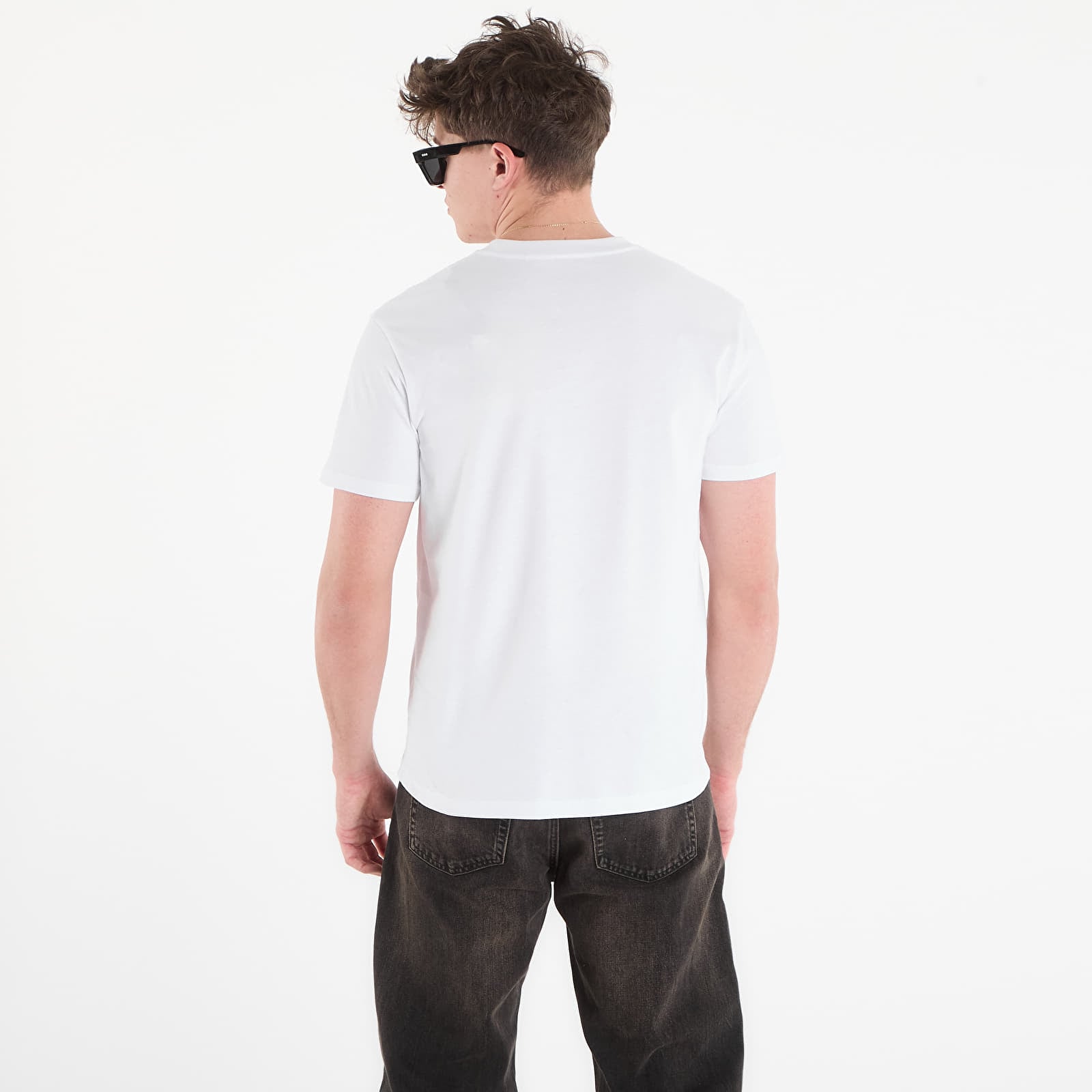Marškinėliai AllSaints Dexter Ss Crew Optic White