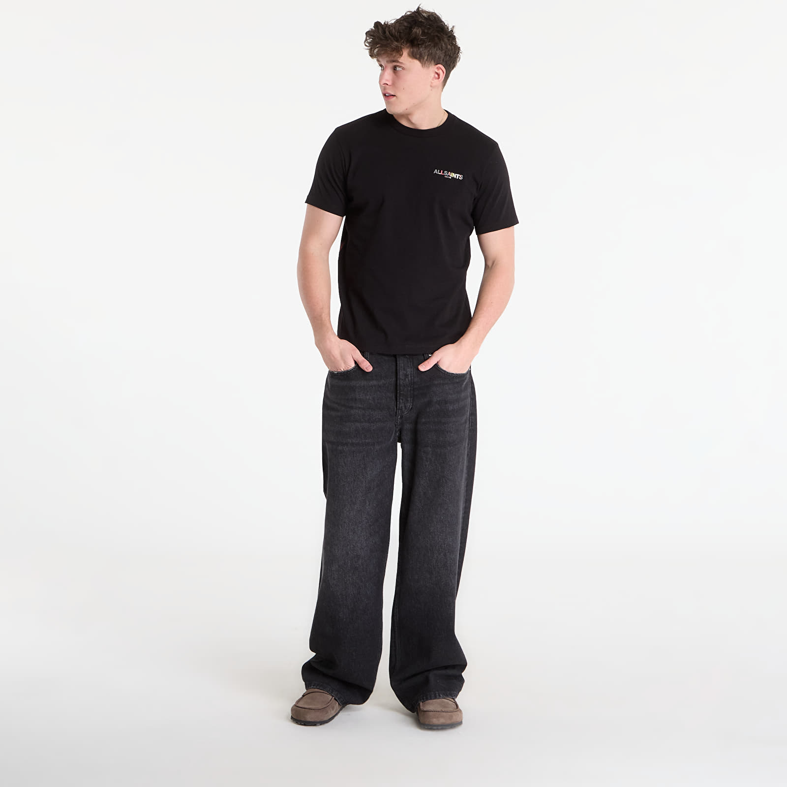 T-skjorter AllSaints Blaze Bf Tee Black