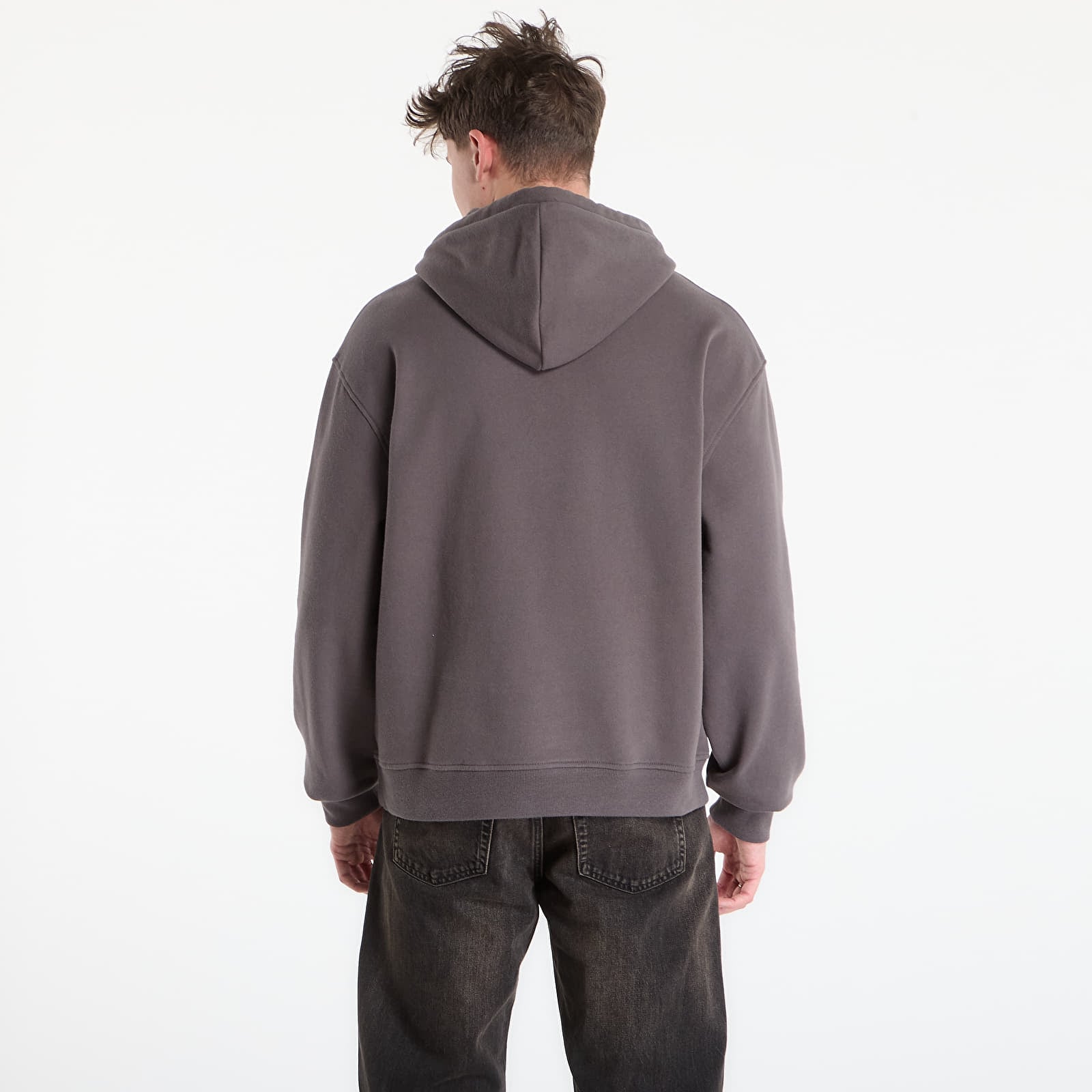 Džemperiai su gobtuvais ir džemperiai AllSaints Asher Oth Hoody Metal Grey