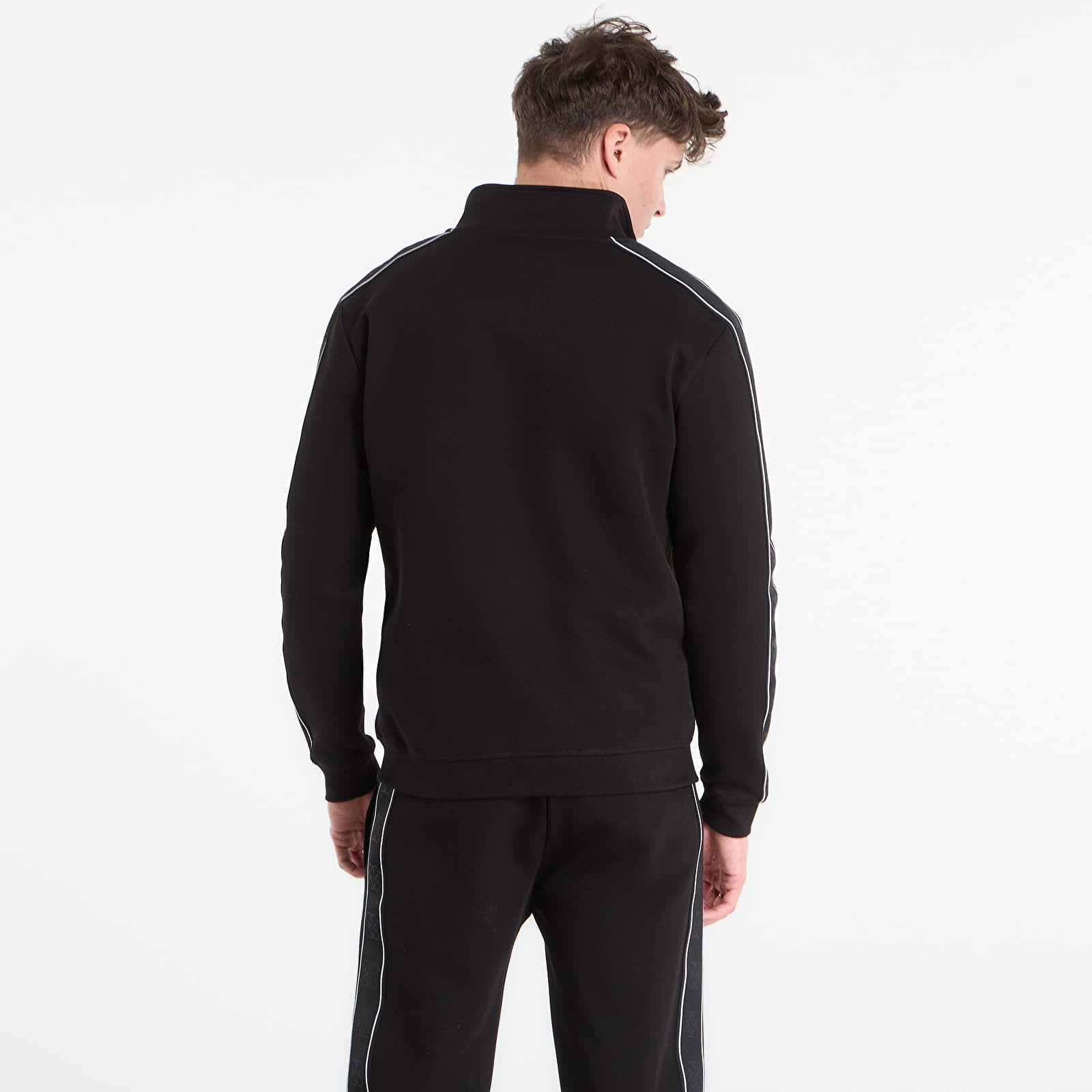 Hettegensere og sweatshirts GUESS Mickey Full Zip Sweatshirt Jet Black