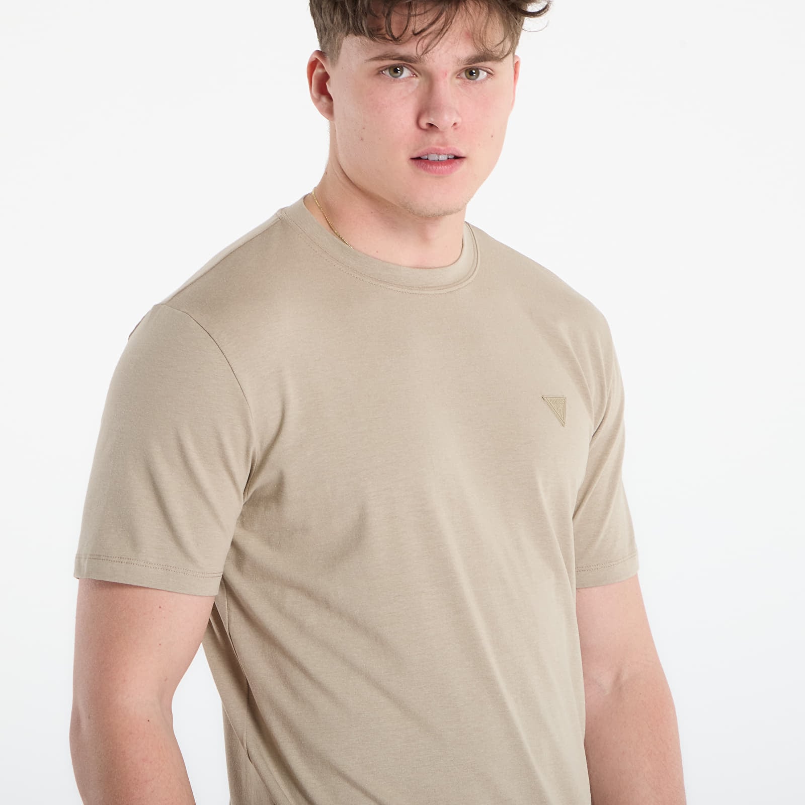 Majice i košulje GUESS Hedley Ss T-Shirt Impact Grey