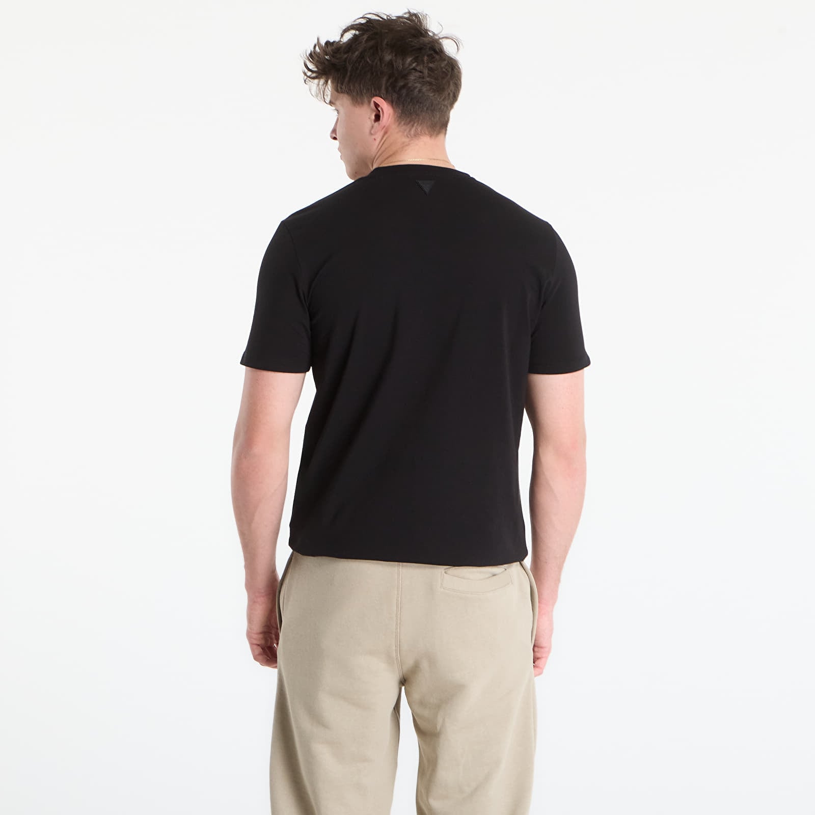 Majice i košulje GUESS Ss Alphy T-Shirt Jet Black