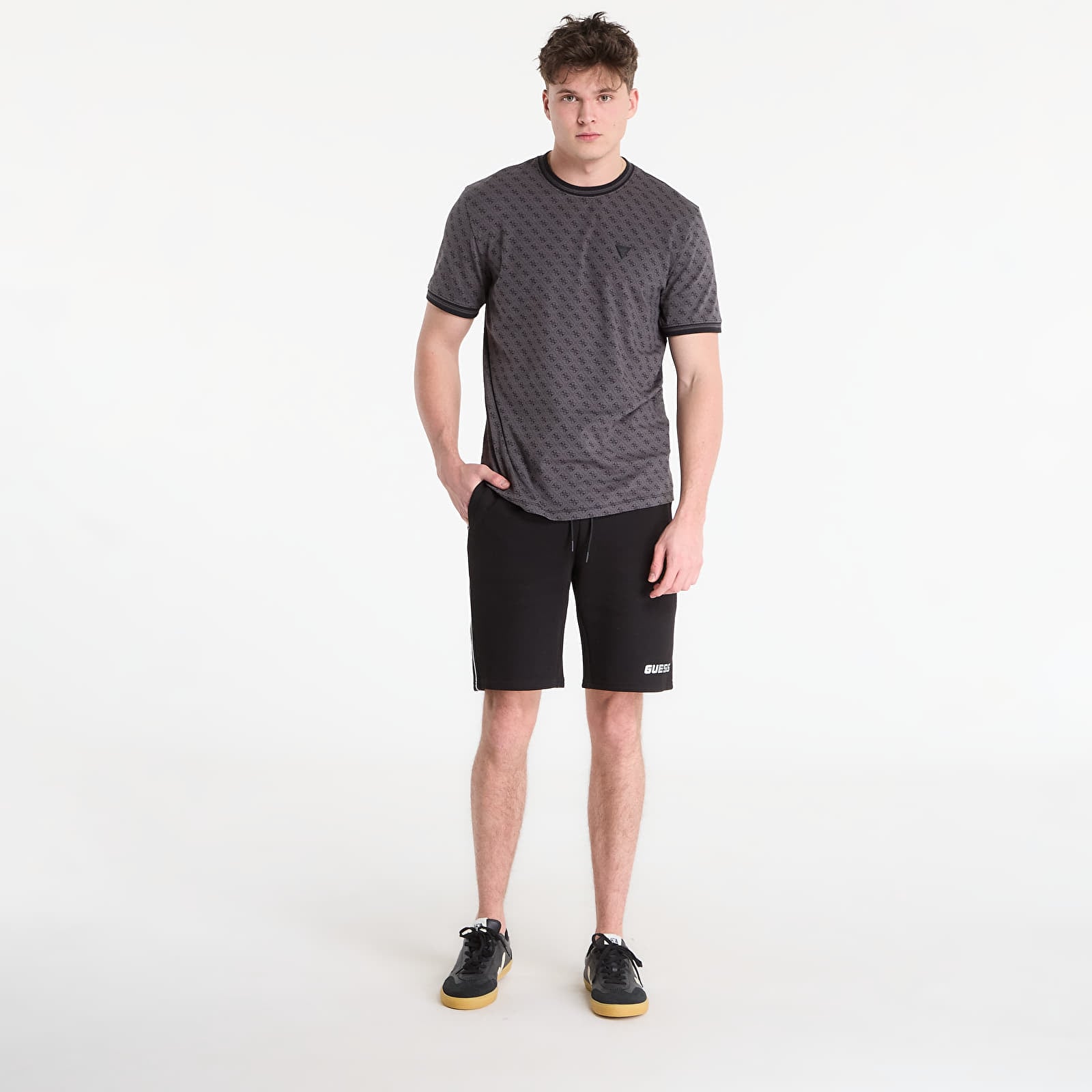 Majice i košulje GUESS Marshall T-Shirt Aop Black