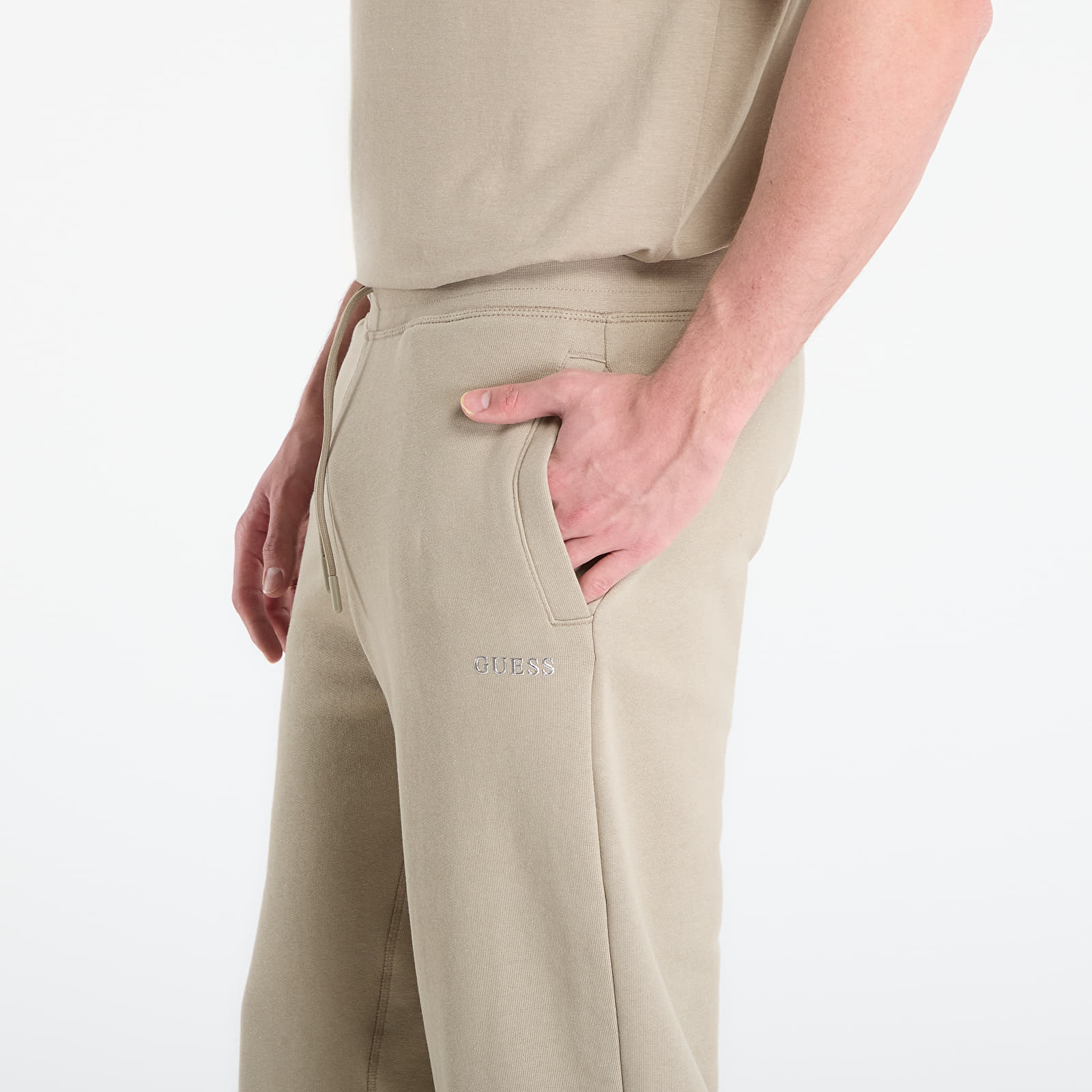 Sportinės kelnės GUESS Marzio Cuffed Pant Impact Grey