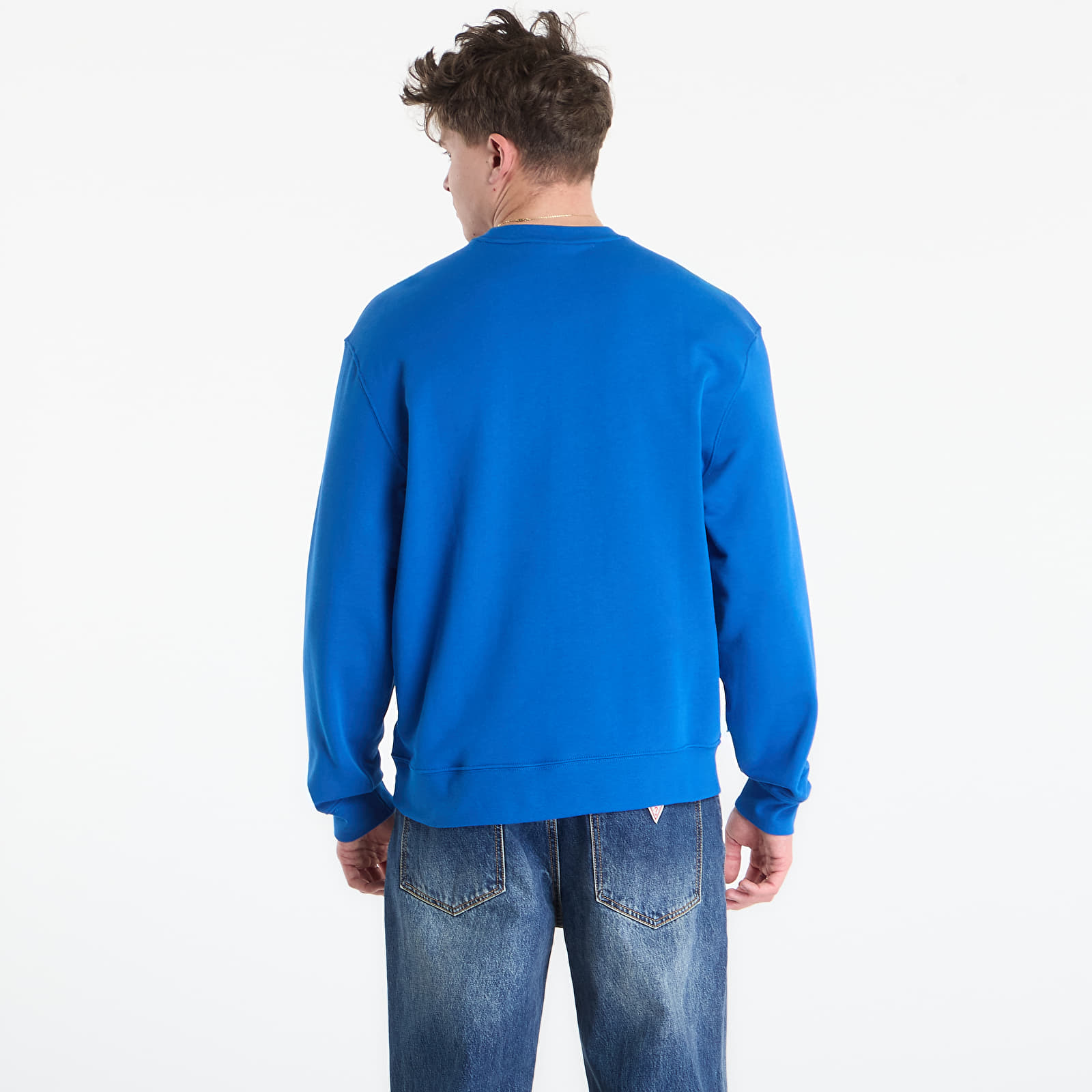 Hoodies and sweatshirts  Calvin Klein Jeans Ls Eu 350Terry Badge Crewneck Sw Classic Blue