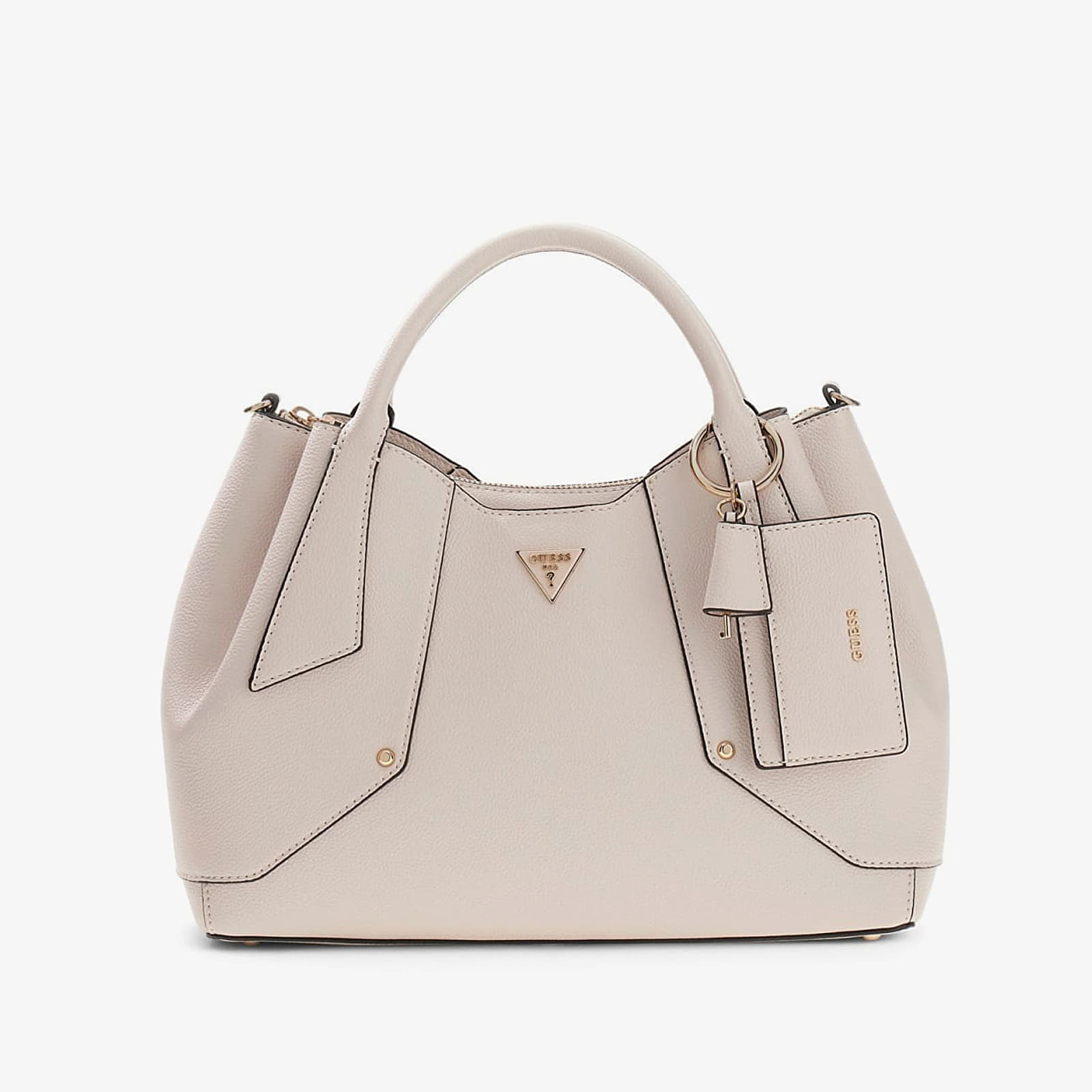 Handväskor GUESS Darcy Girlfriend Satchel Stone