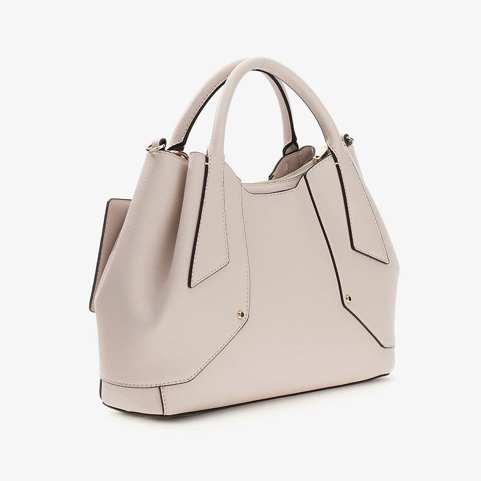 Handväskor GUESS Darcy Girlfriend Satchel Stone