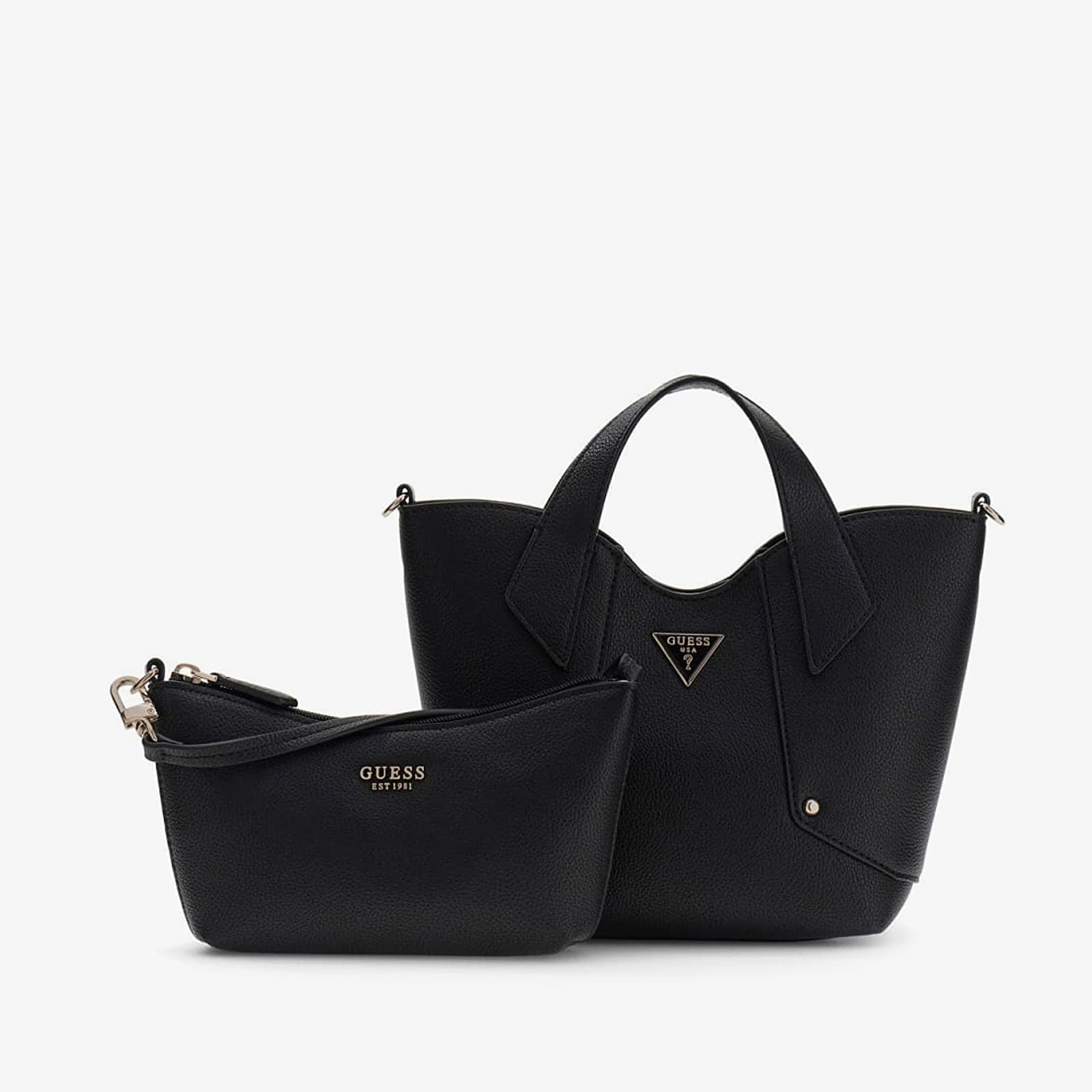 Handbags GUESS Darcy Mini Tote Black