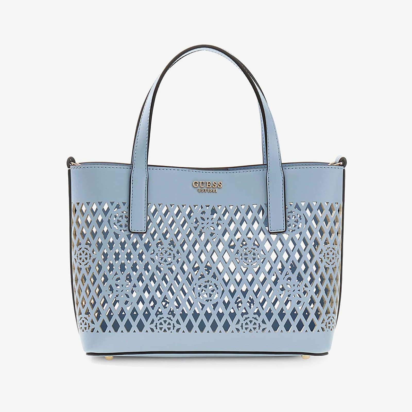 GUESS Letty 2 In 1 Mini Tote Aqua Universal