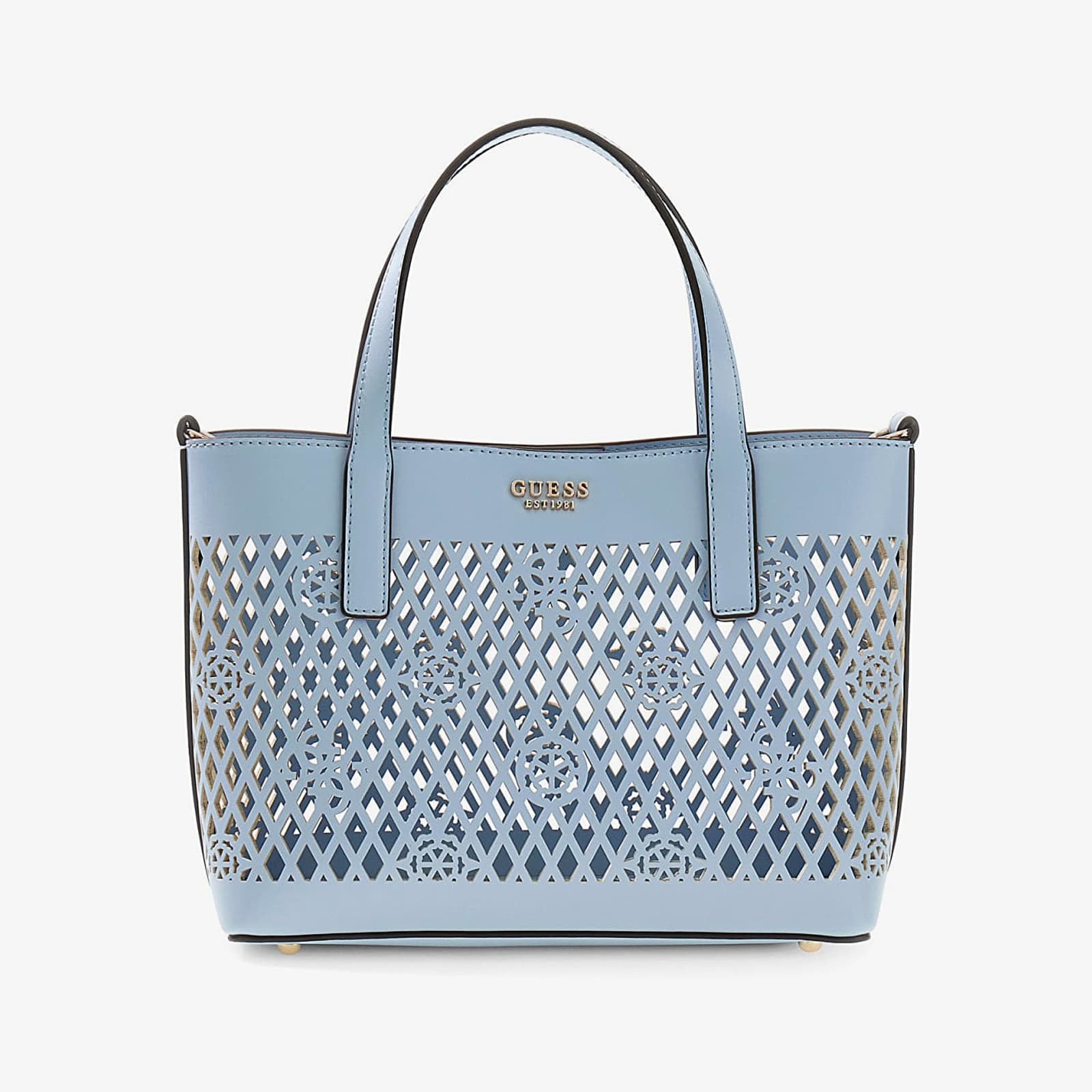 Handbags GUESS Letty 2 In 1 Mini Tote Aqua