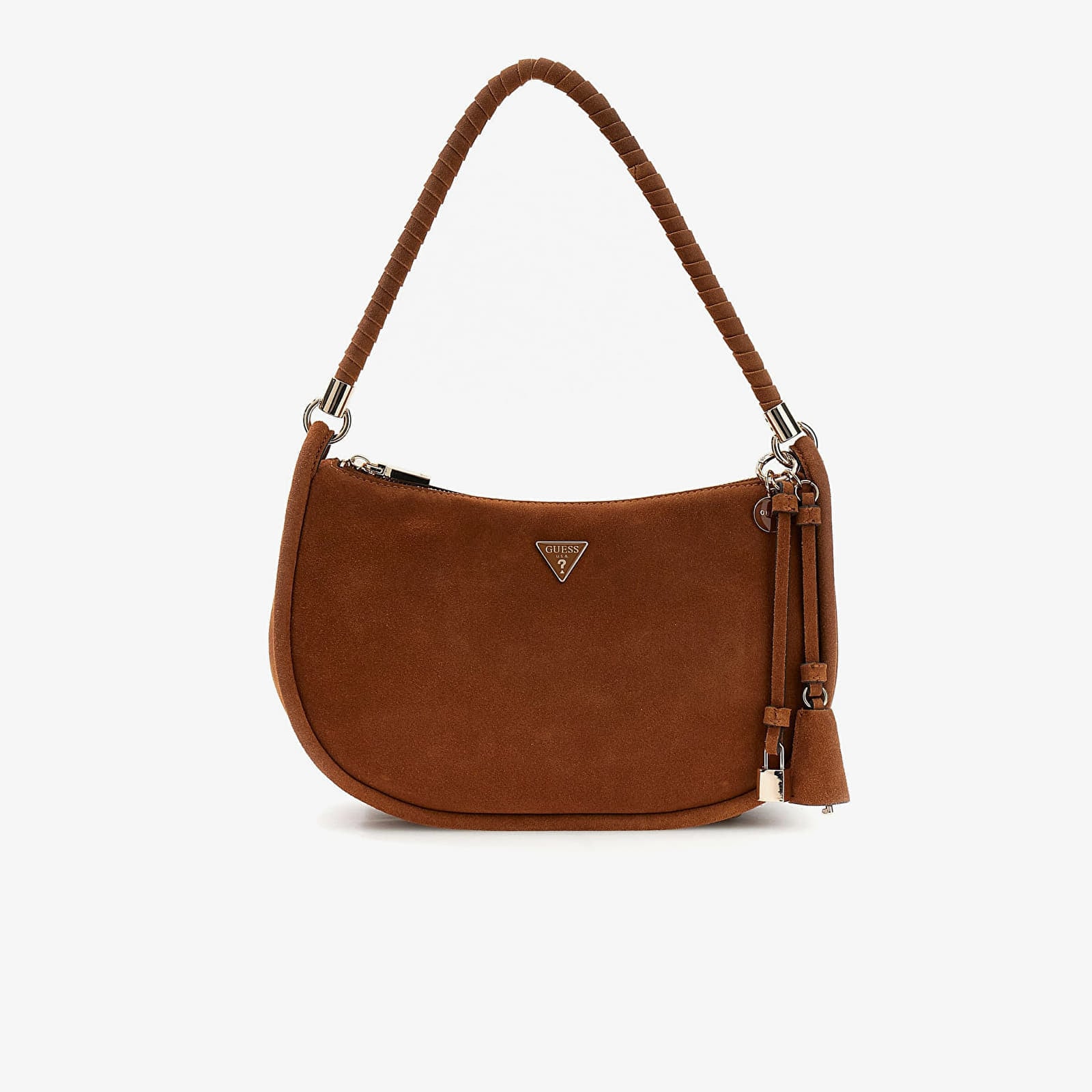 GUESS Danya Hobo Shoulder Bag Cognac Universal