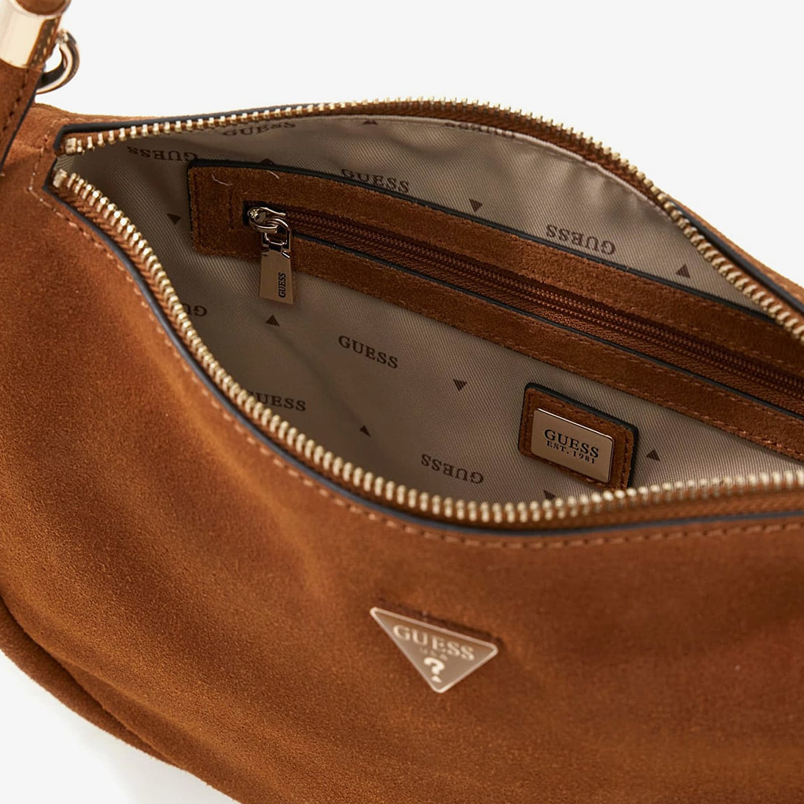 Τσάντες GUESS Danya Hobo Shoulder Bag Cognac