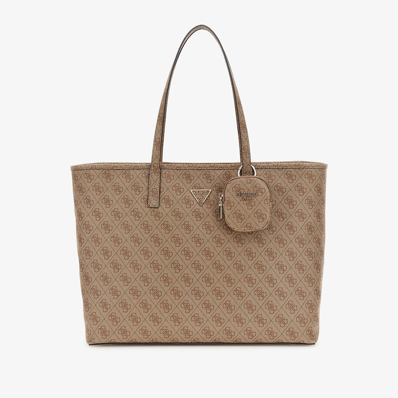 Torbice GUESS Power Play II Large Tech Tote Latte Logo