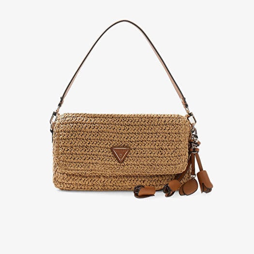 Guess Ofelia Flap Shoulder Bag Light Brown