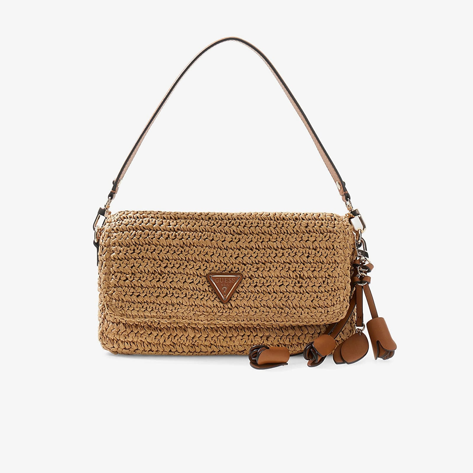 Torbice Guess Ofelia Flap Shoulder Bag Light Brown