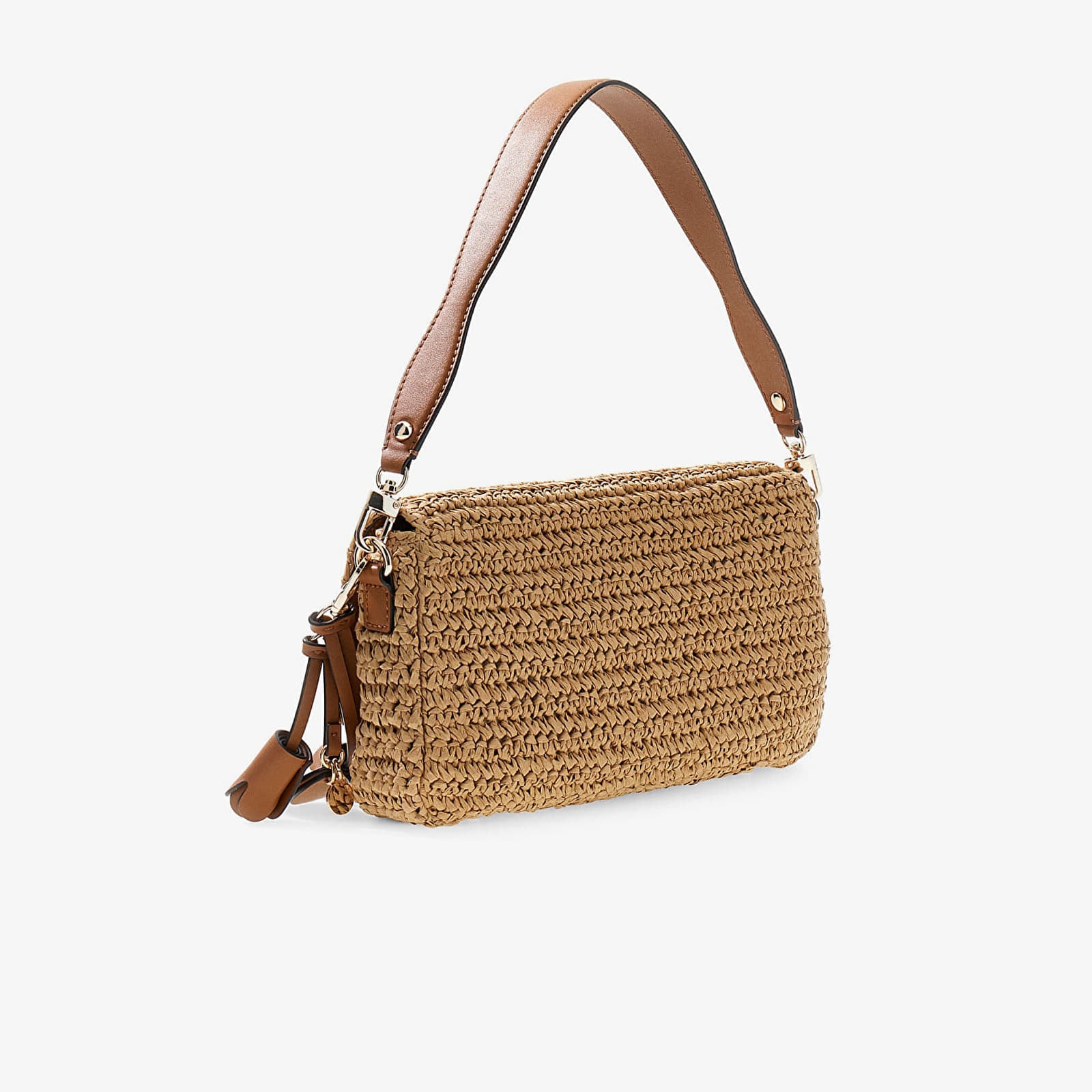 Torbice Guess Ofelia Flap Shoulder Bag Light Brown