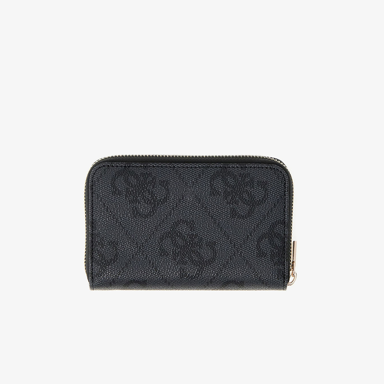 Men's wallets GUESS Janie Logo Slg Med Zip Around Coal Logo