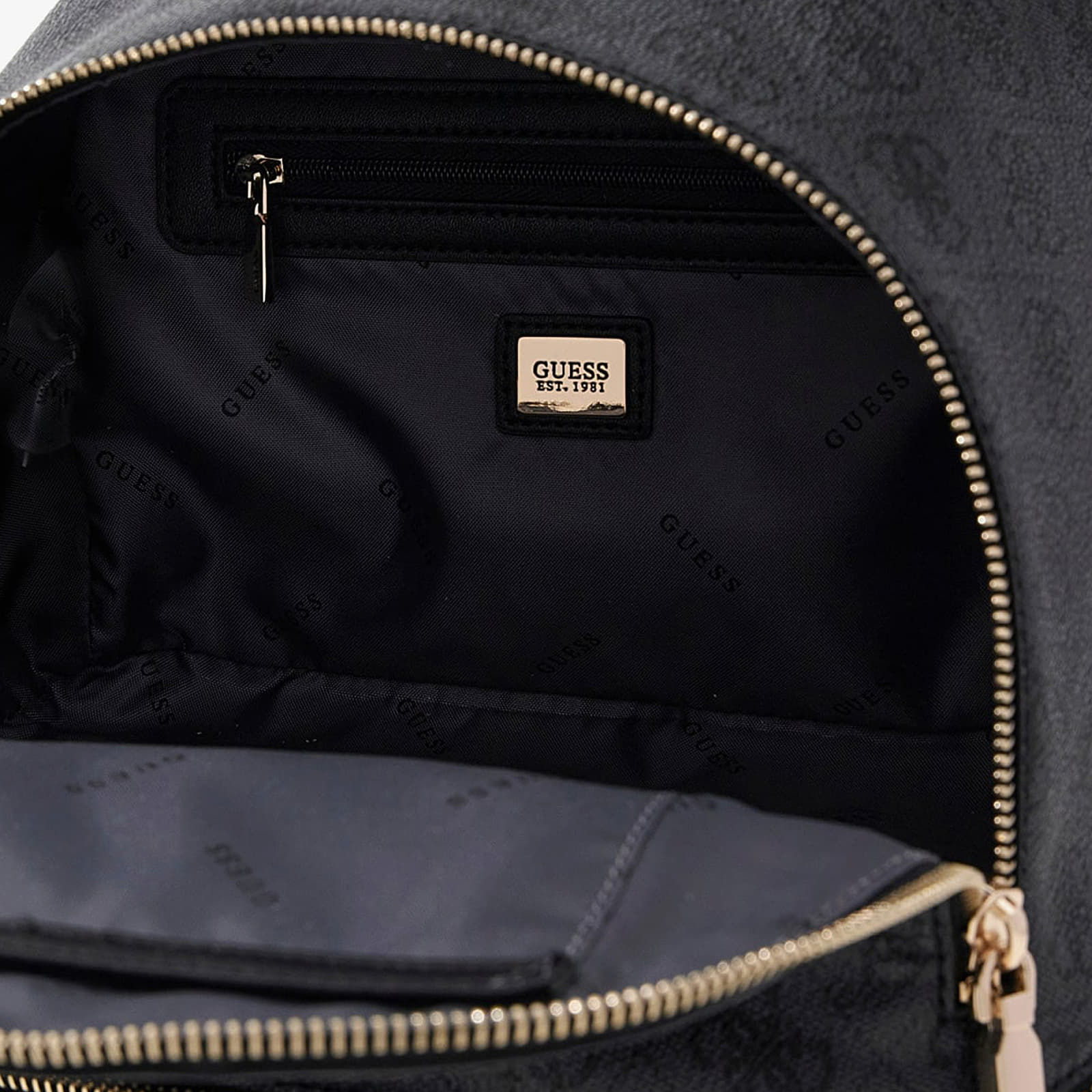 Men's backpacks GUESS Follie Small Backpack Coal Logo