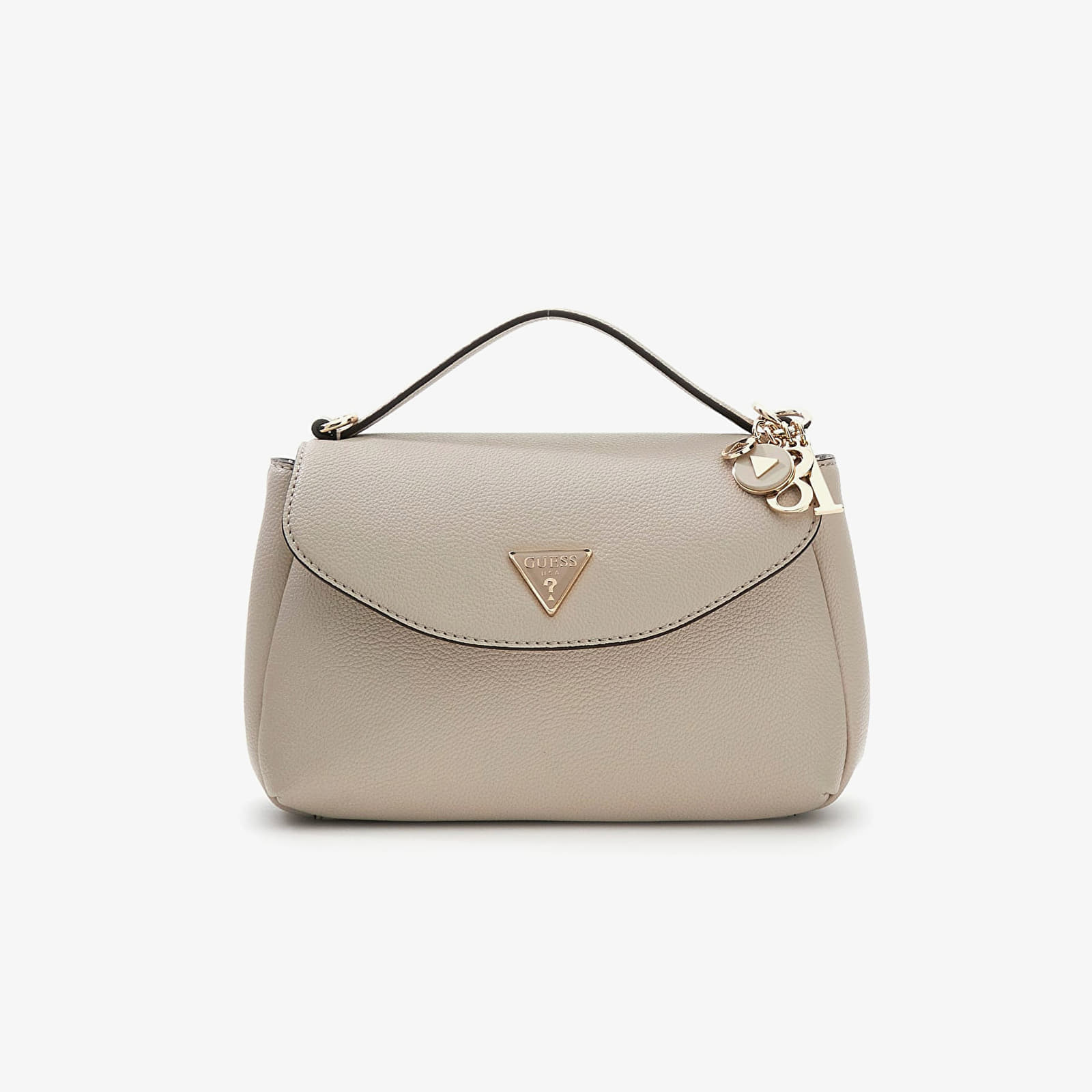 GUESS Evie Top Handle Flap Light Taupe Universal