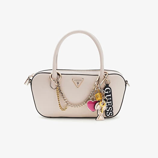 GUESS Davina Small Satchel Light Taupe