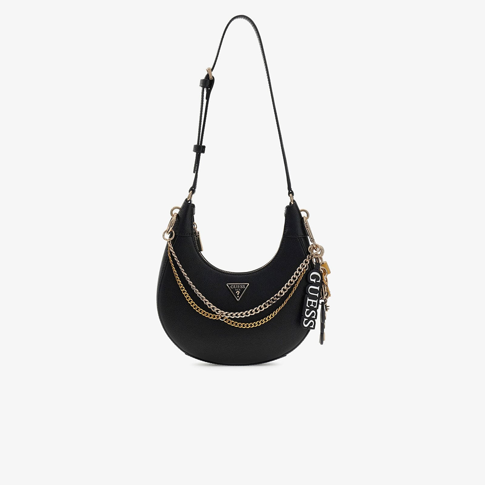 GUESS Davina Shoulder Bag Black Universal